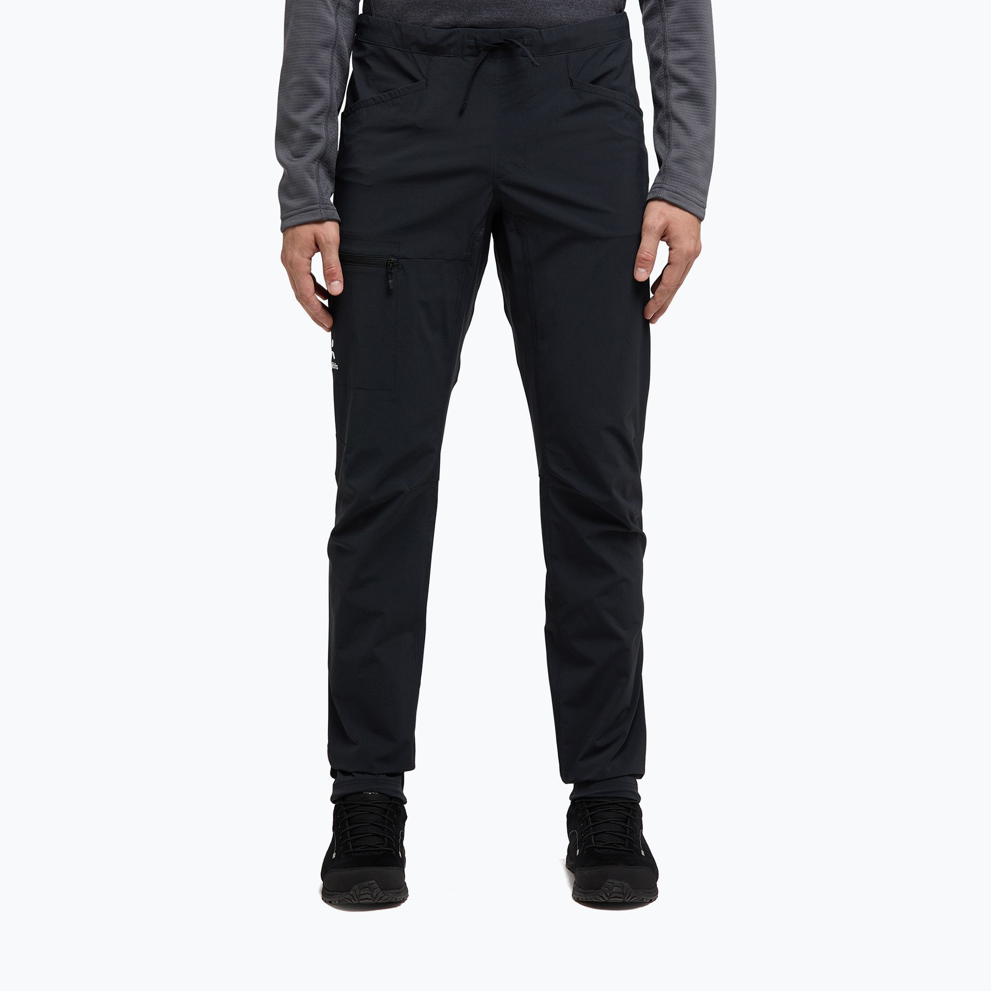 Spodnie wspinaczkowe męskie Haglöfs ROC Lite Slim true black 