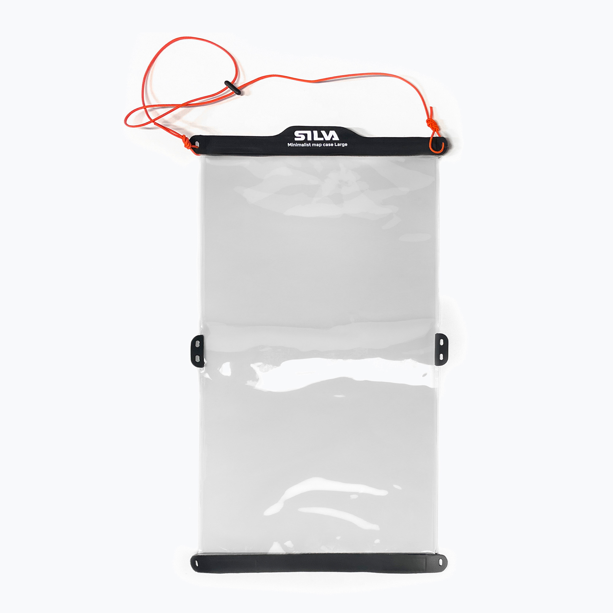 Mapnik Silva Minimalist Map Case Large transparentny/czarny 