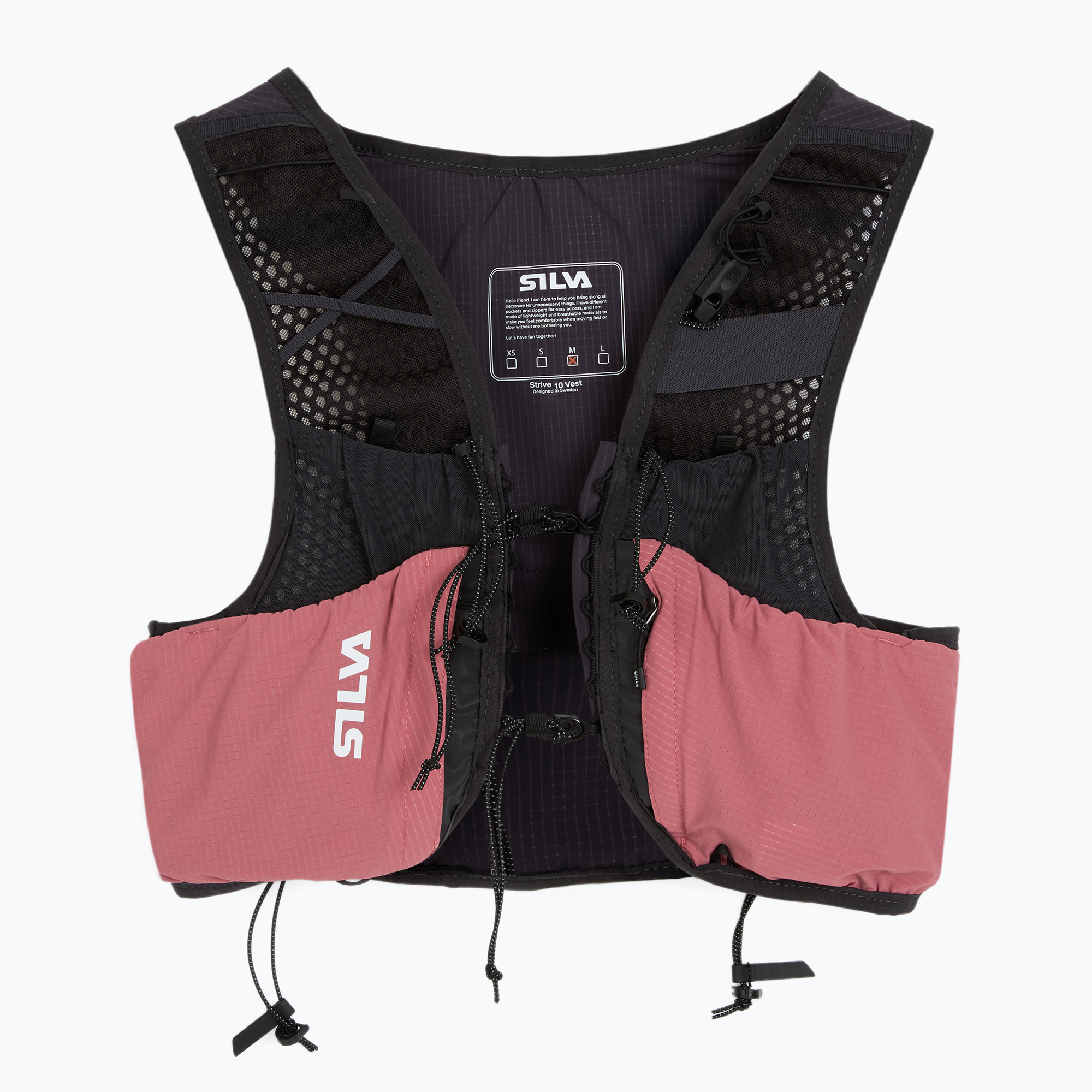 Kamizelka do biegania Silva Strive 10 Vest rose 