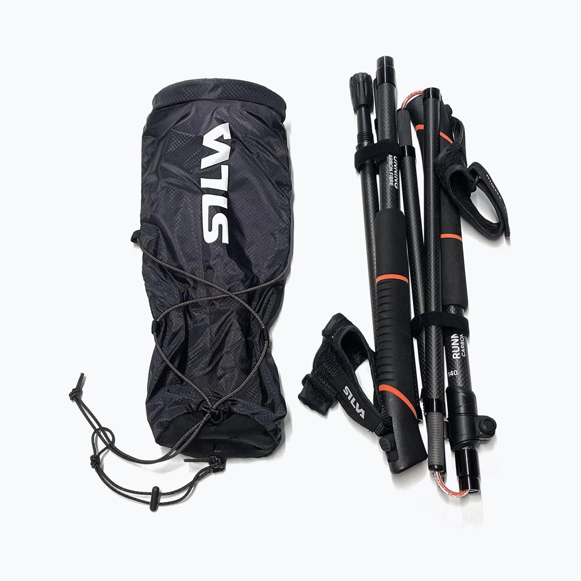 Дръжка на щеки за бягане Silva Strive Quiver black