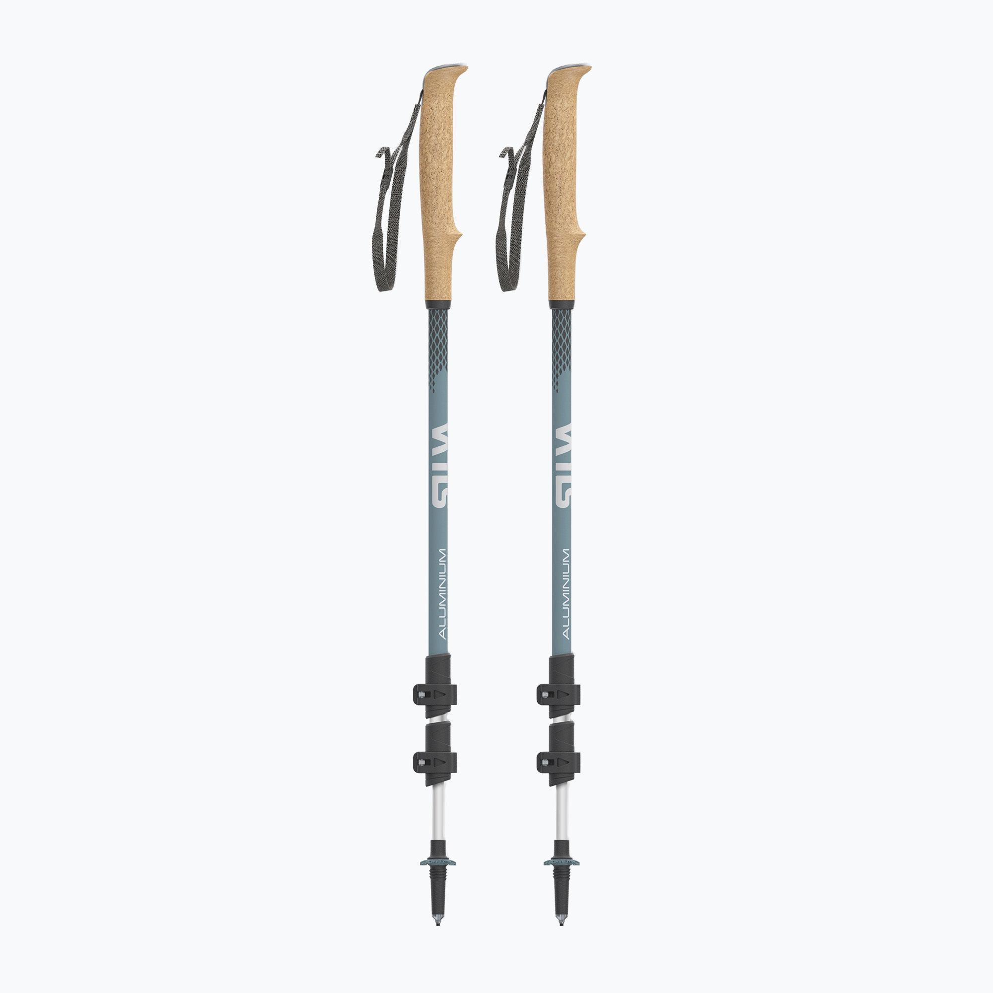 Trekingové palice Silva Trekking Poles Alu Tele black