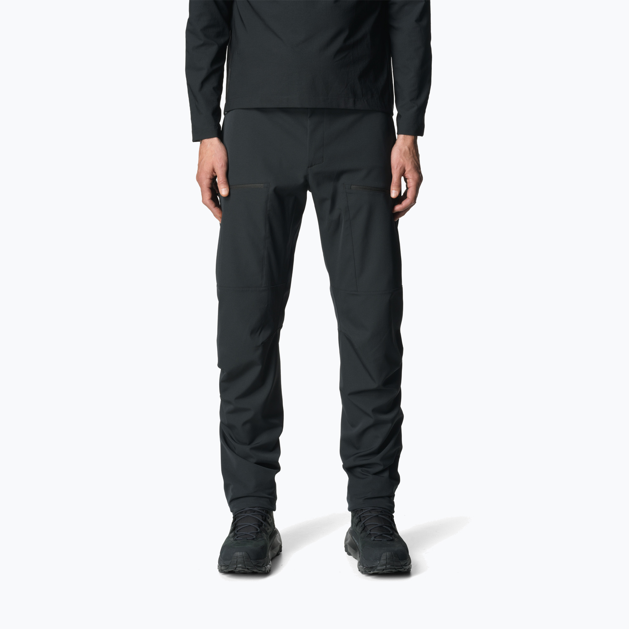Spodnie softshell męskie Houdini More Pants true black 