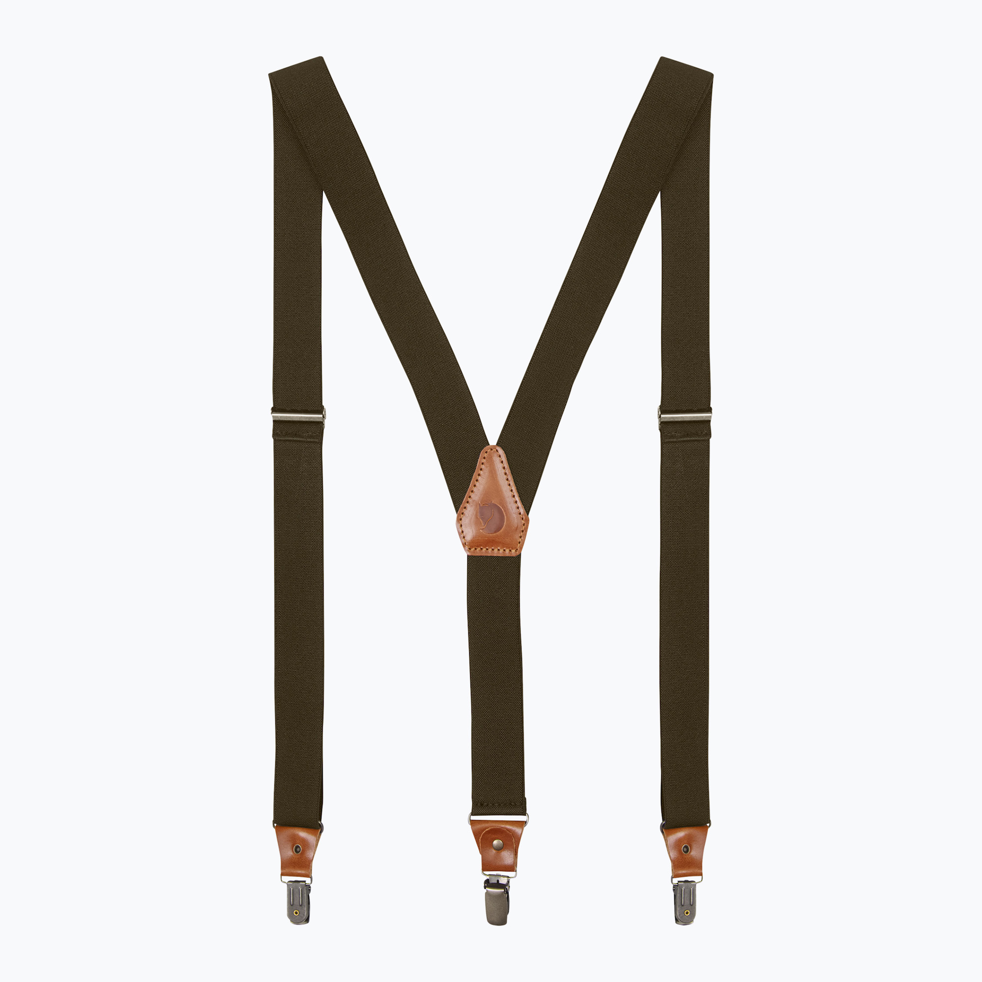 Szelki do spodni Fjällräven Singi Clip Suspenders dark olive 