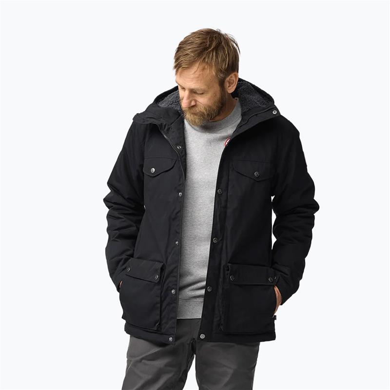 Kurtka przeciwwiatrowa męska Fjällräven Greenland Winter black 