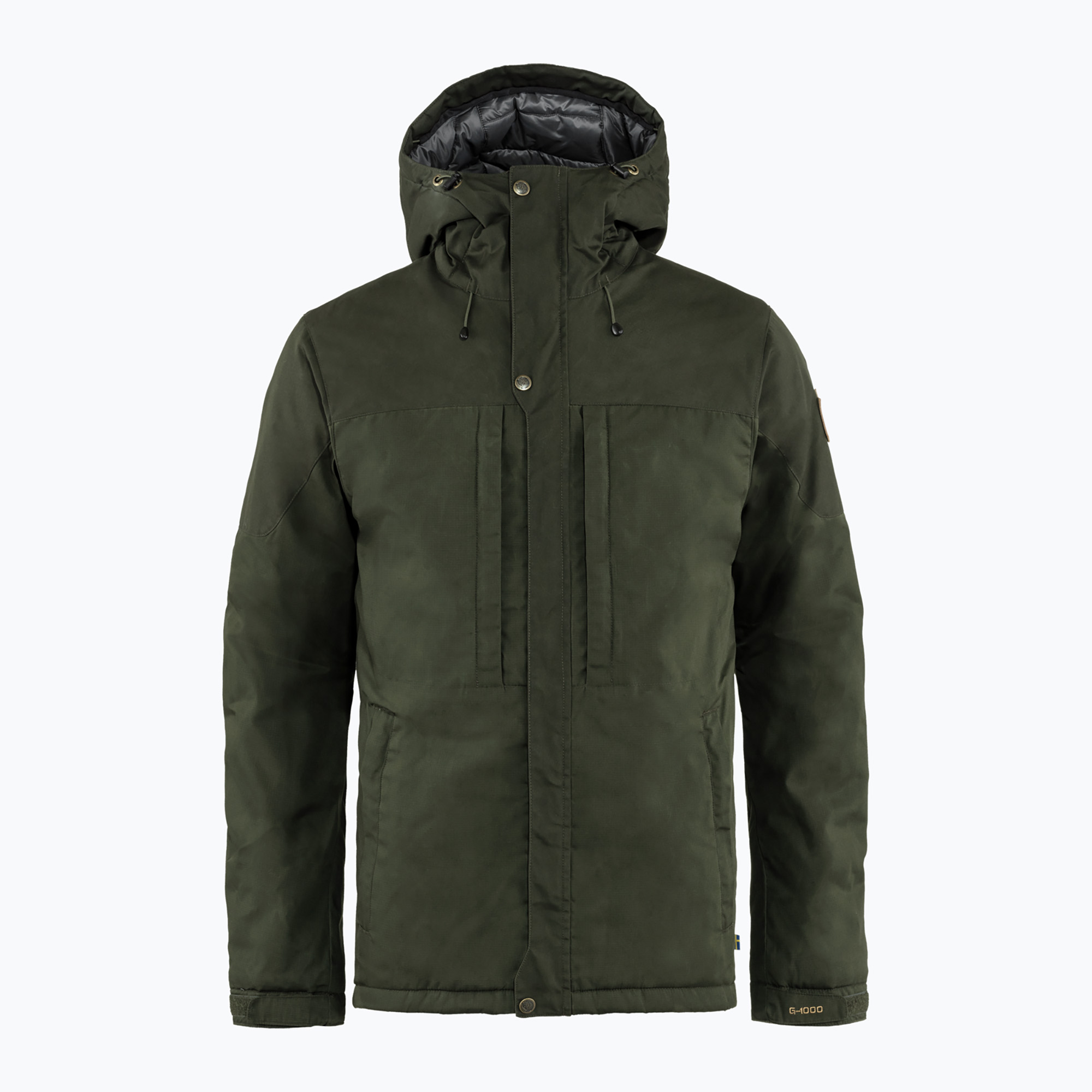 Мъжко ватирано яке Fjällräven Skogsö Padded deep forest