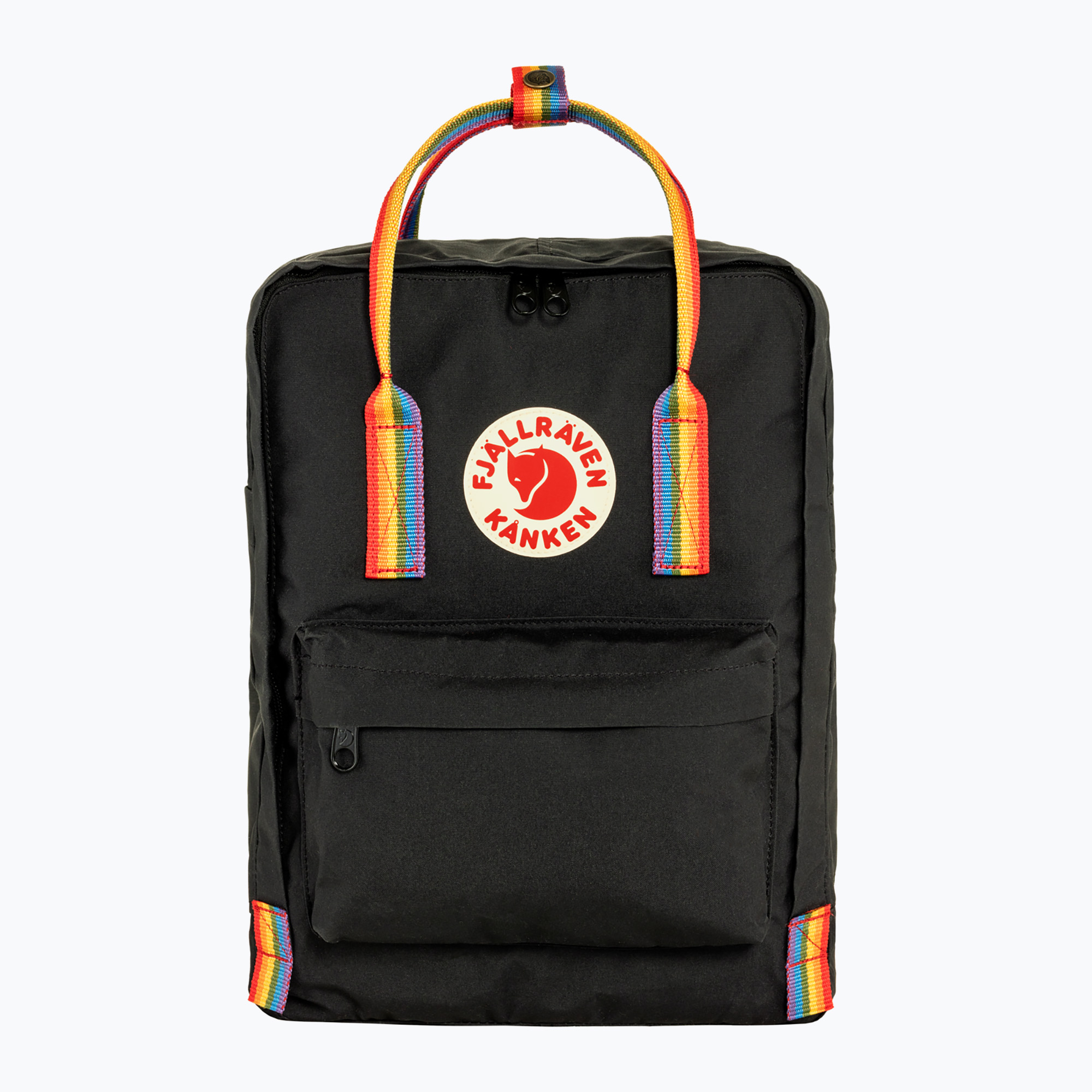 Plecak miejski Fjällräven Kanken Rainbow 16 l black/ rainbow pattern 