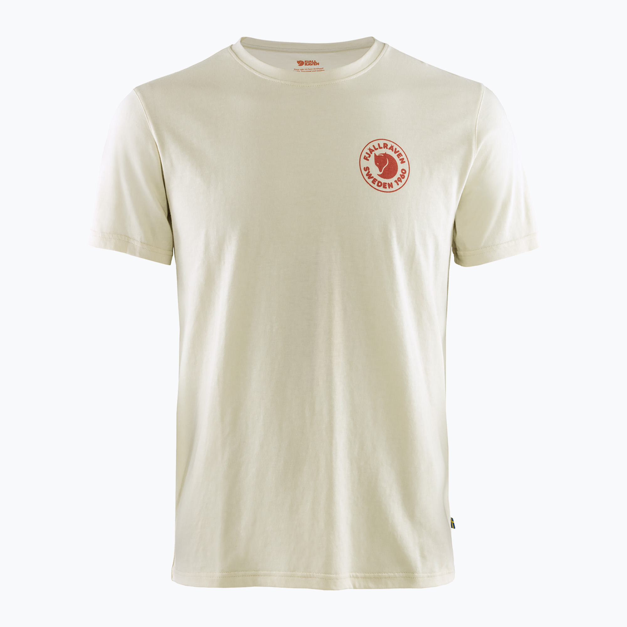 Koszulka męska Fjällräven 1960 Logo chalk white 