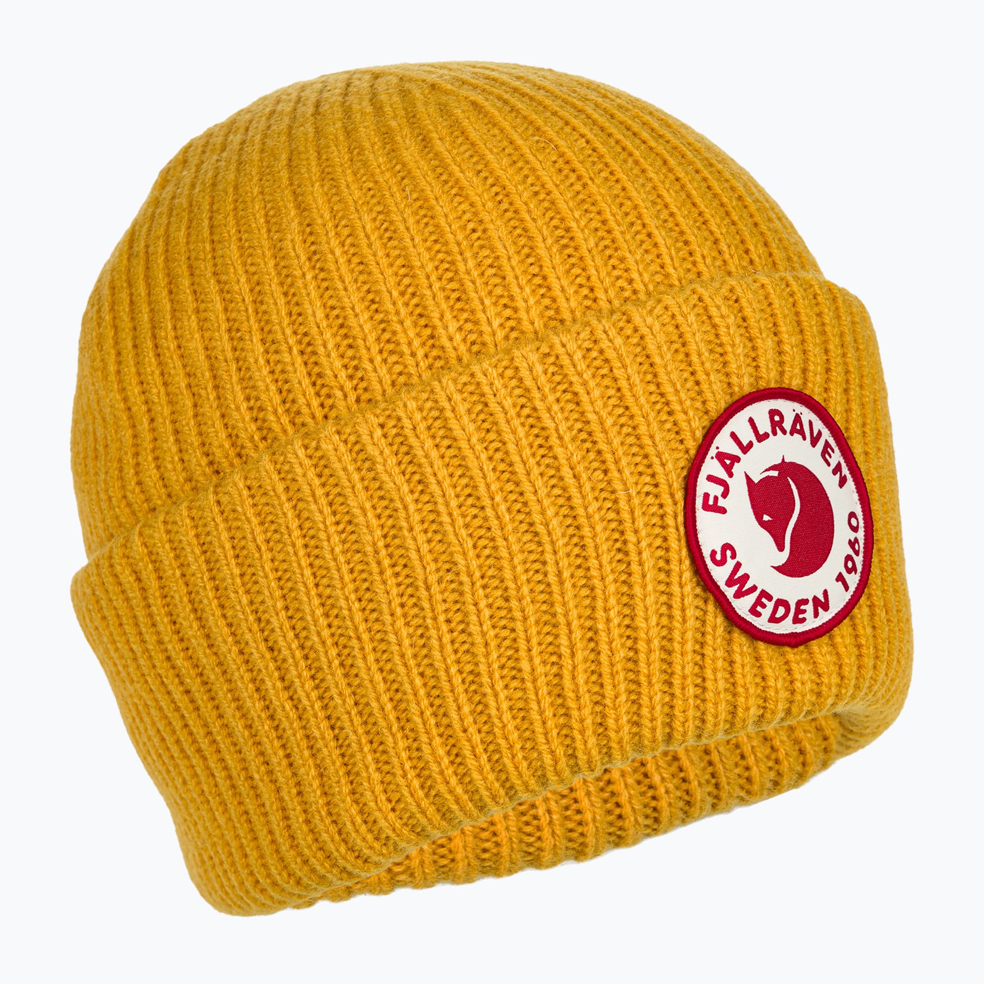 Czapka zimowa Fjällräven 1960 Logo Hat mustard yellow 