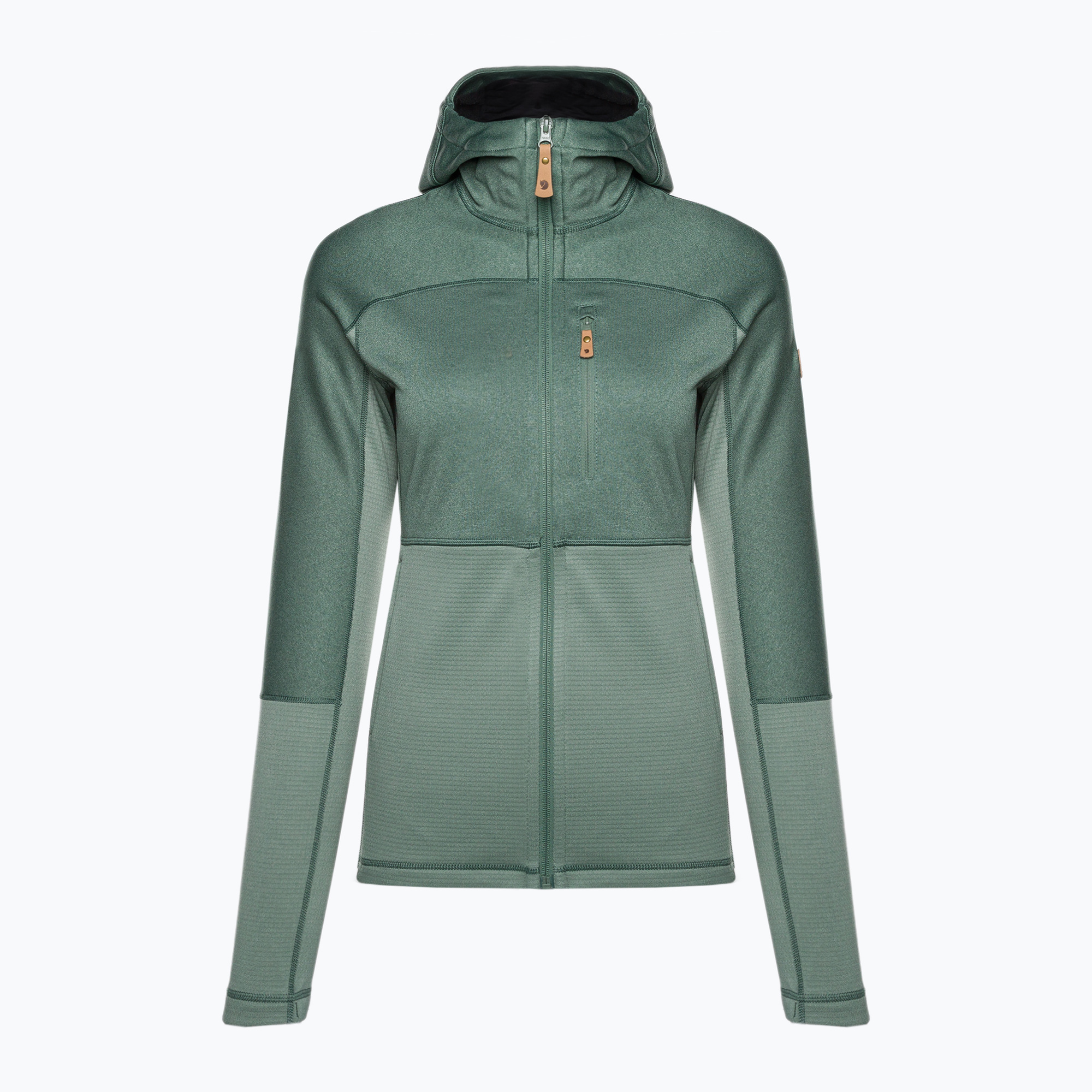 Bluza trekkingowa damska Fjällräven Abisko Trail Fleece patina green 