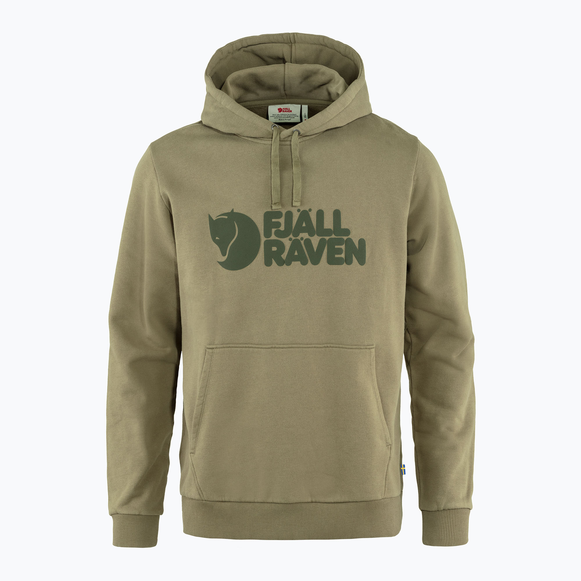 Bluza męska Fjällräven Logo Hoodie light olive 