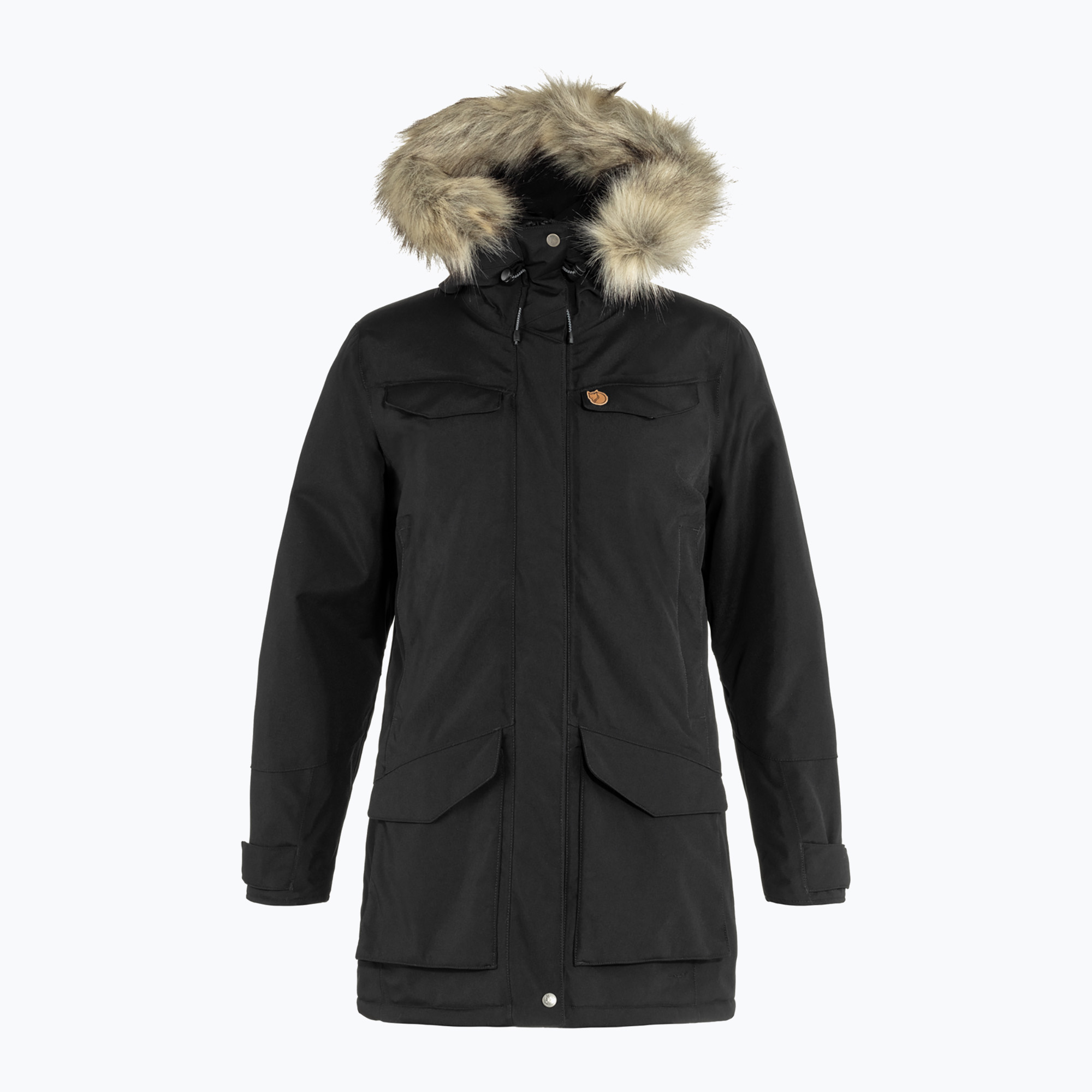 Kurtka damska Fjällräven Nuuk Parka black 