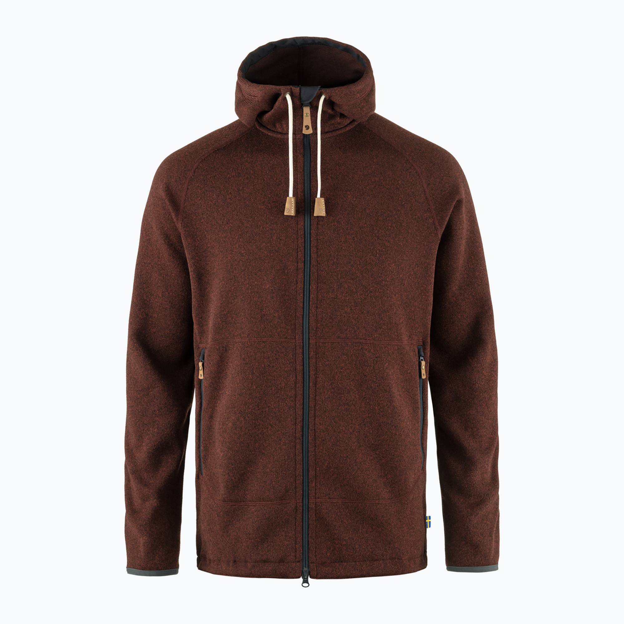 Bluza męska Fjällräven Övik Fleece Hoodie autumn leaf 