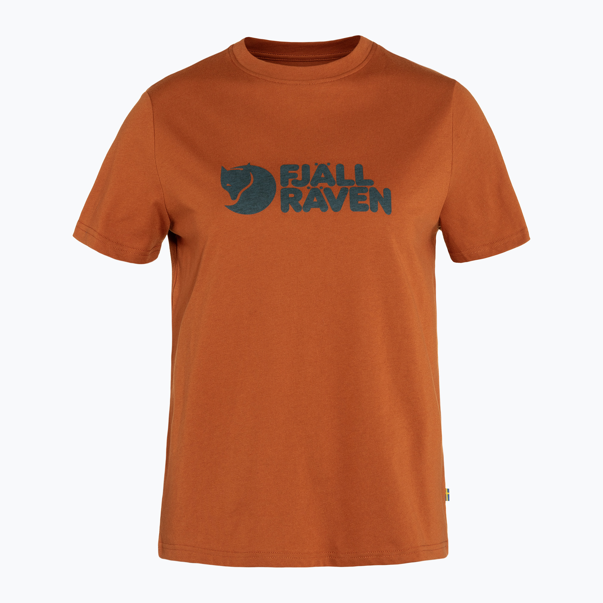 Koszulka trekkingowa damska Fjällräven Logo terracotta brown 
