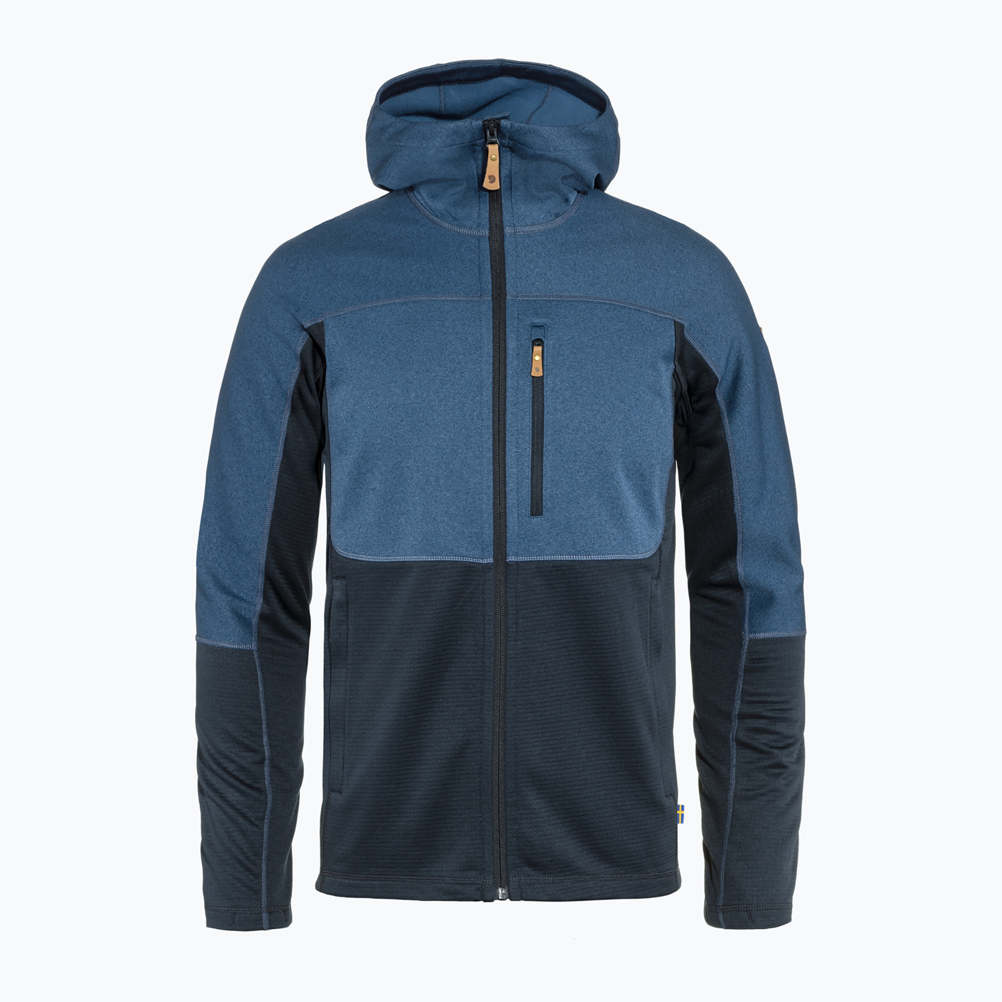 Bluza trekkingowa męska Fjällräven Abisko Trail Fleece indigo blue/ dark navy 
