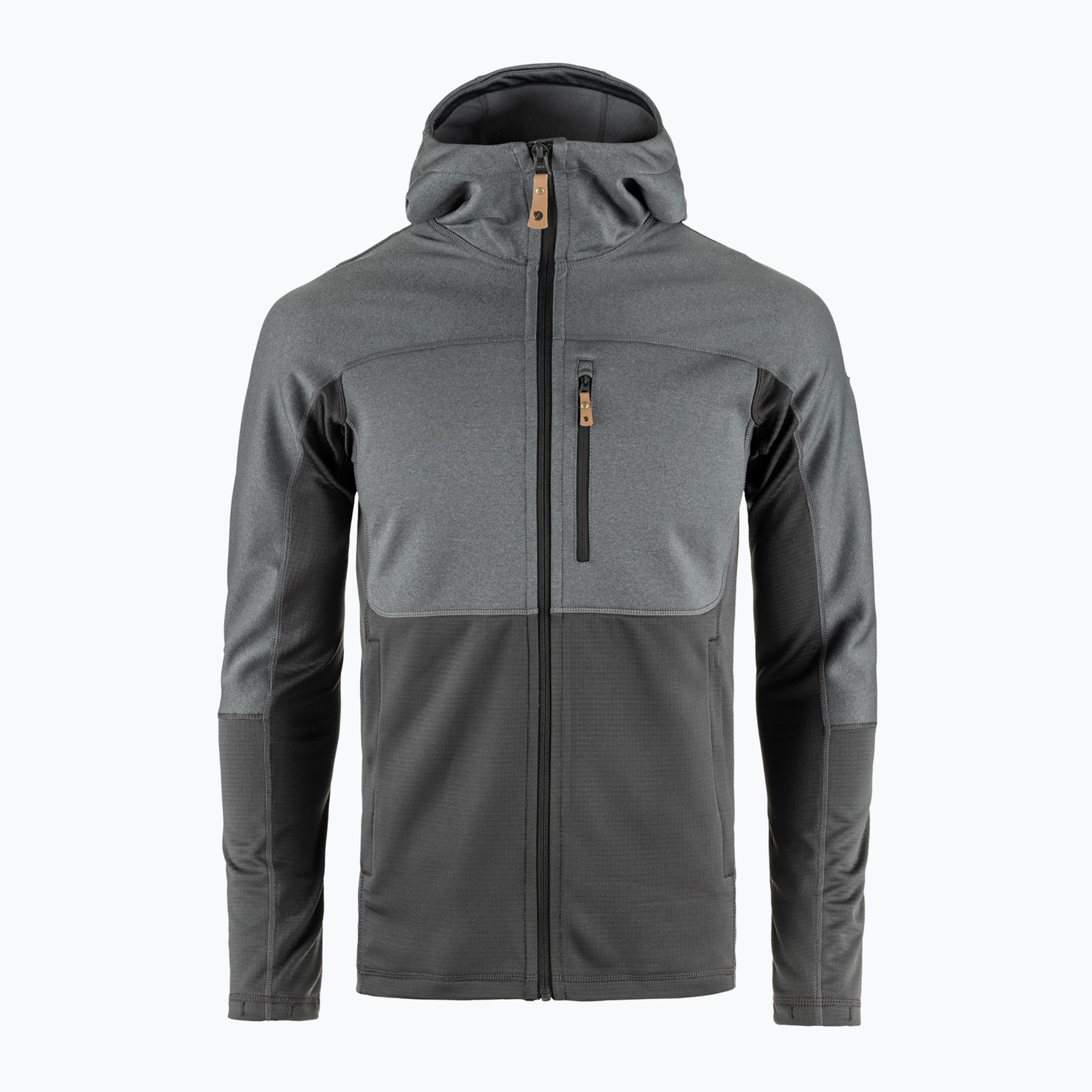 Bluza trekkingowa męska Fjällräven Abisko Trail Fleece iron grey/ grey 