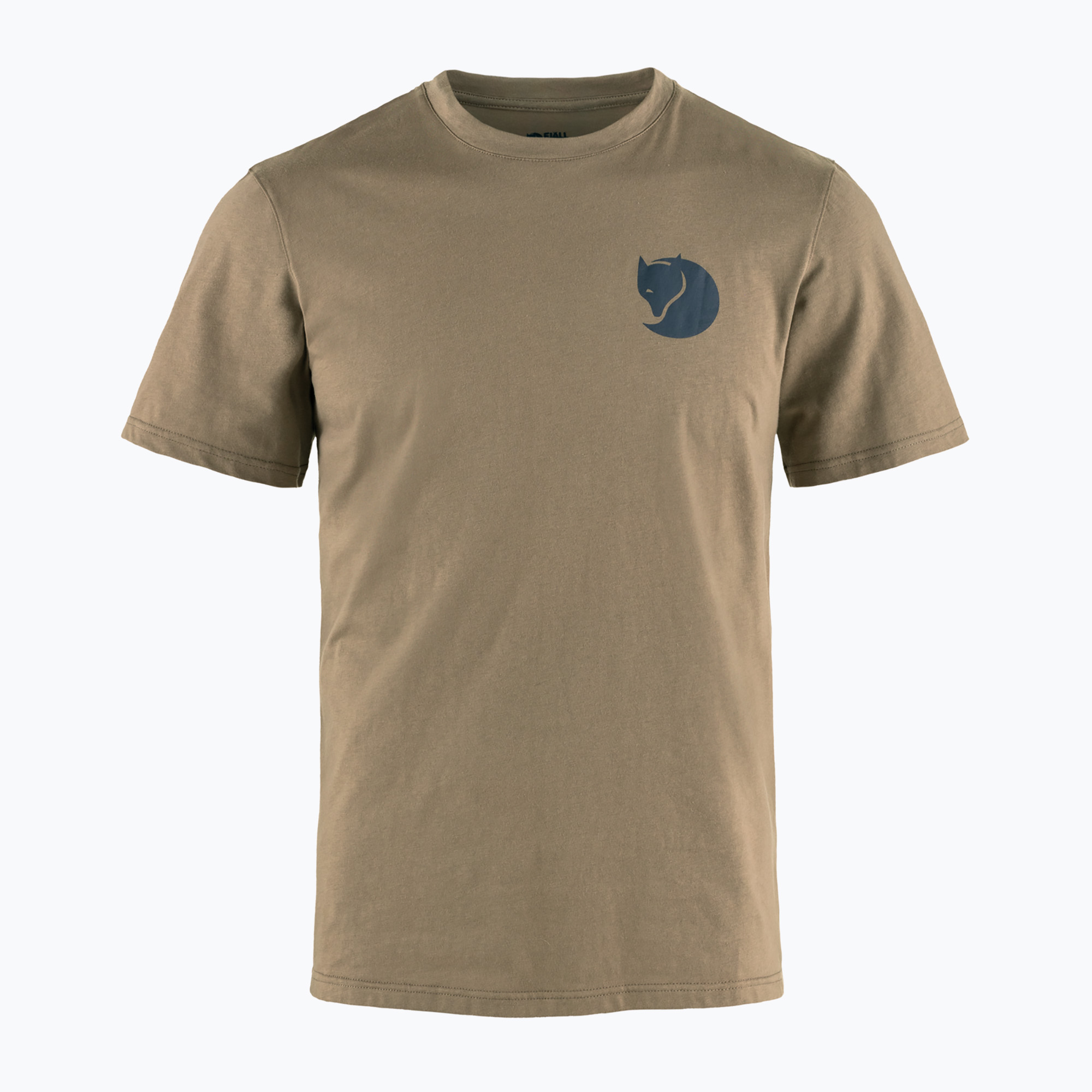 Koszulka męska Fjällräven Walk With Nature suede brown 