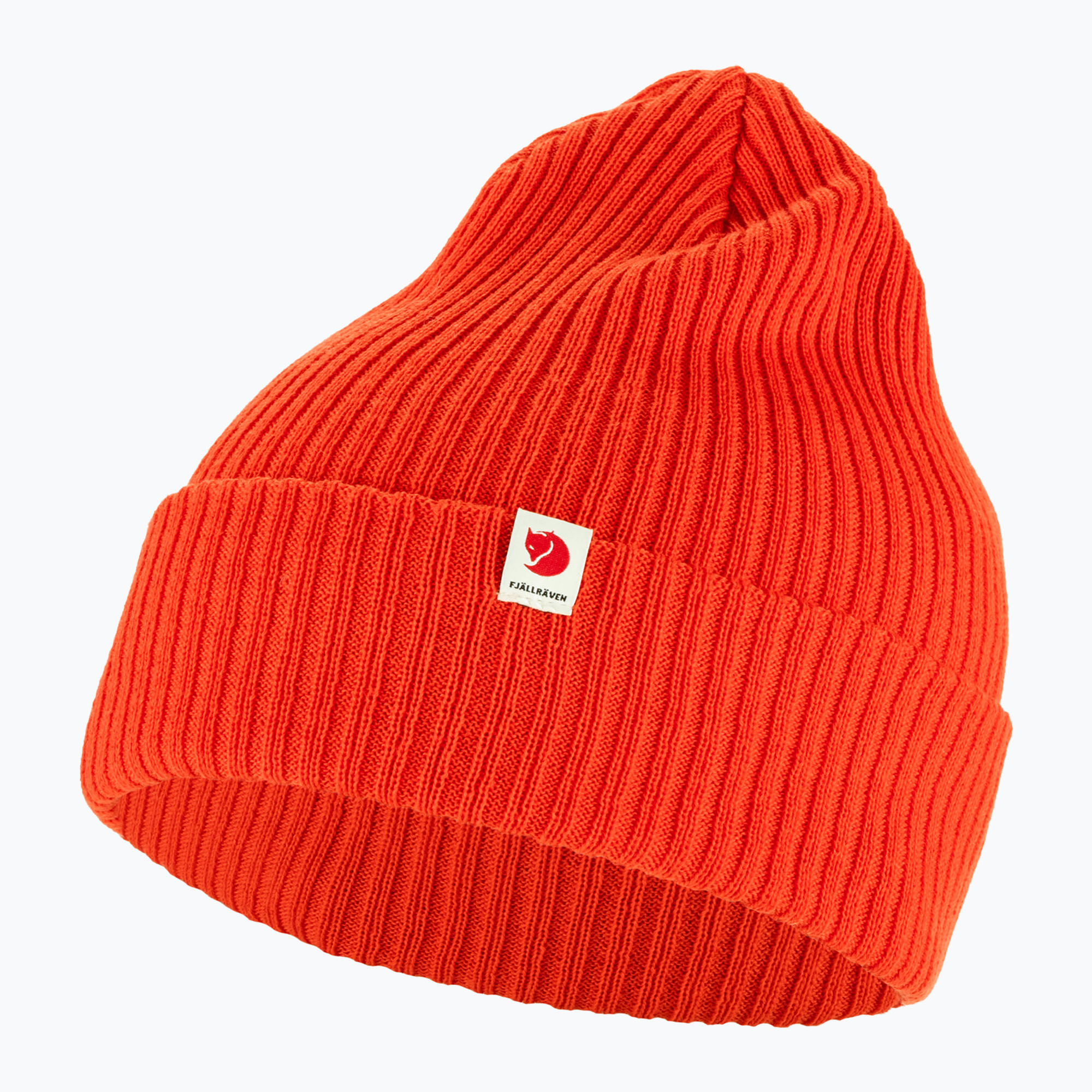 Czapka zimowa Fjällräven Rib Hat flame orange 