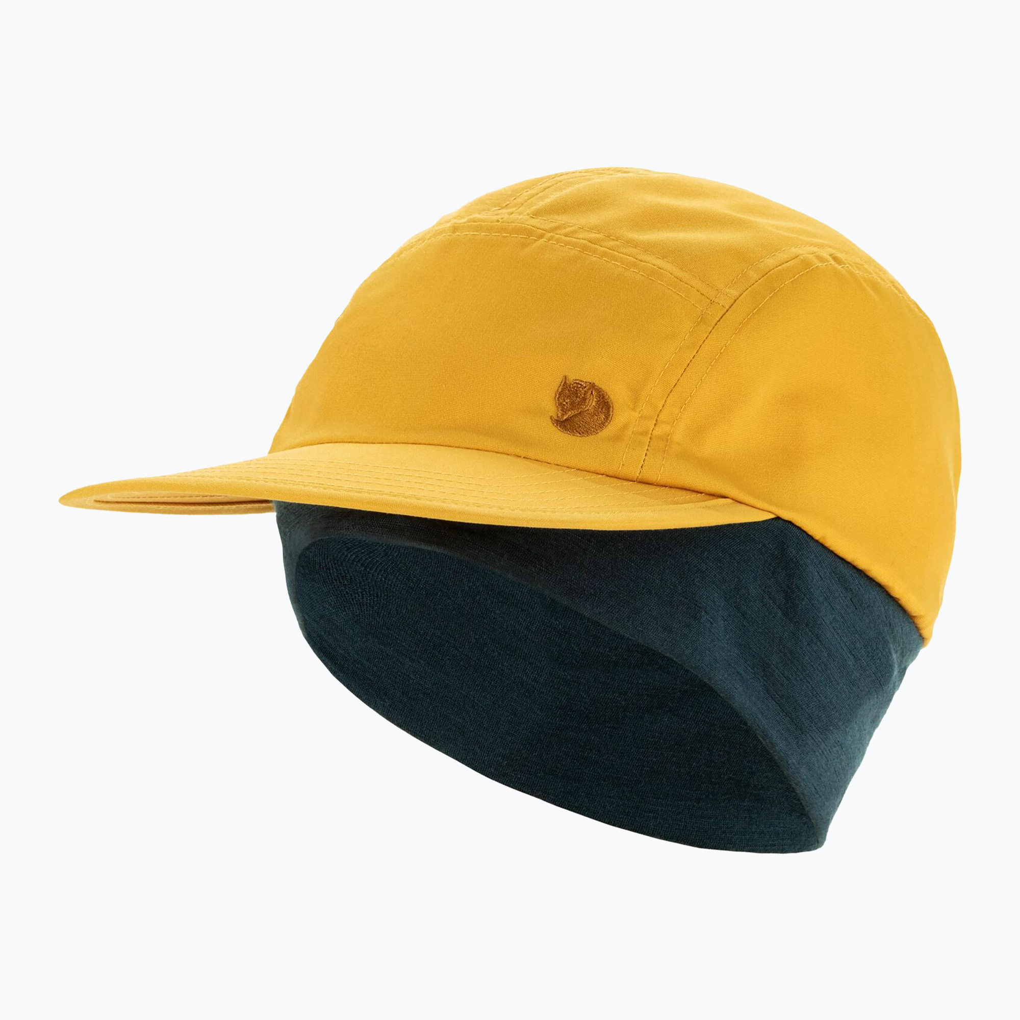 Czapka zimowa Fjällräven Bergtagen Mountain mountain mustard yellow/dark navy 