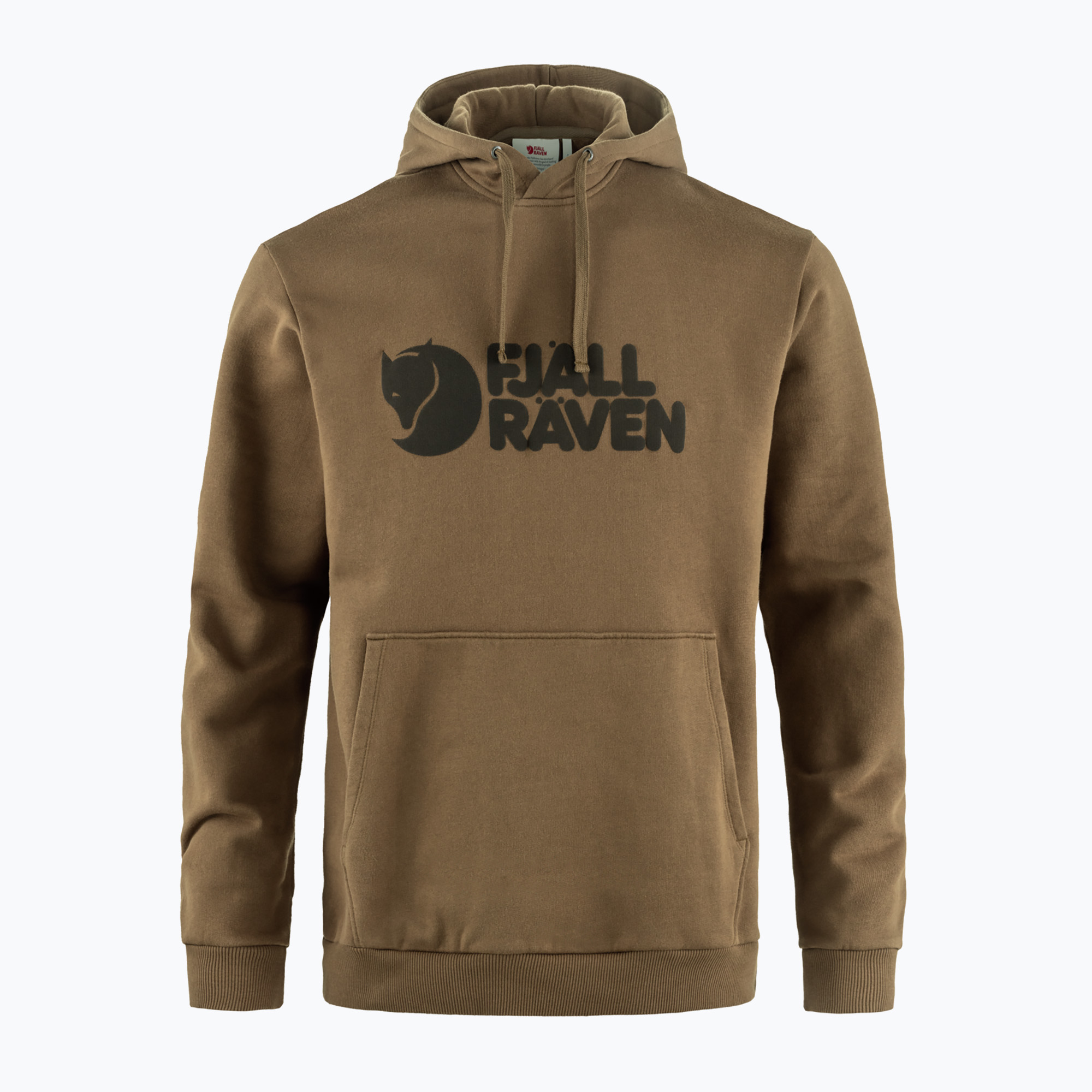 Bluza męska Fjällräven Logo Hoodie wood brown 