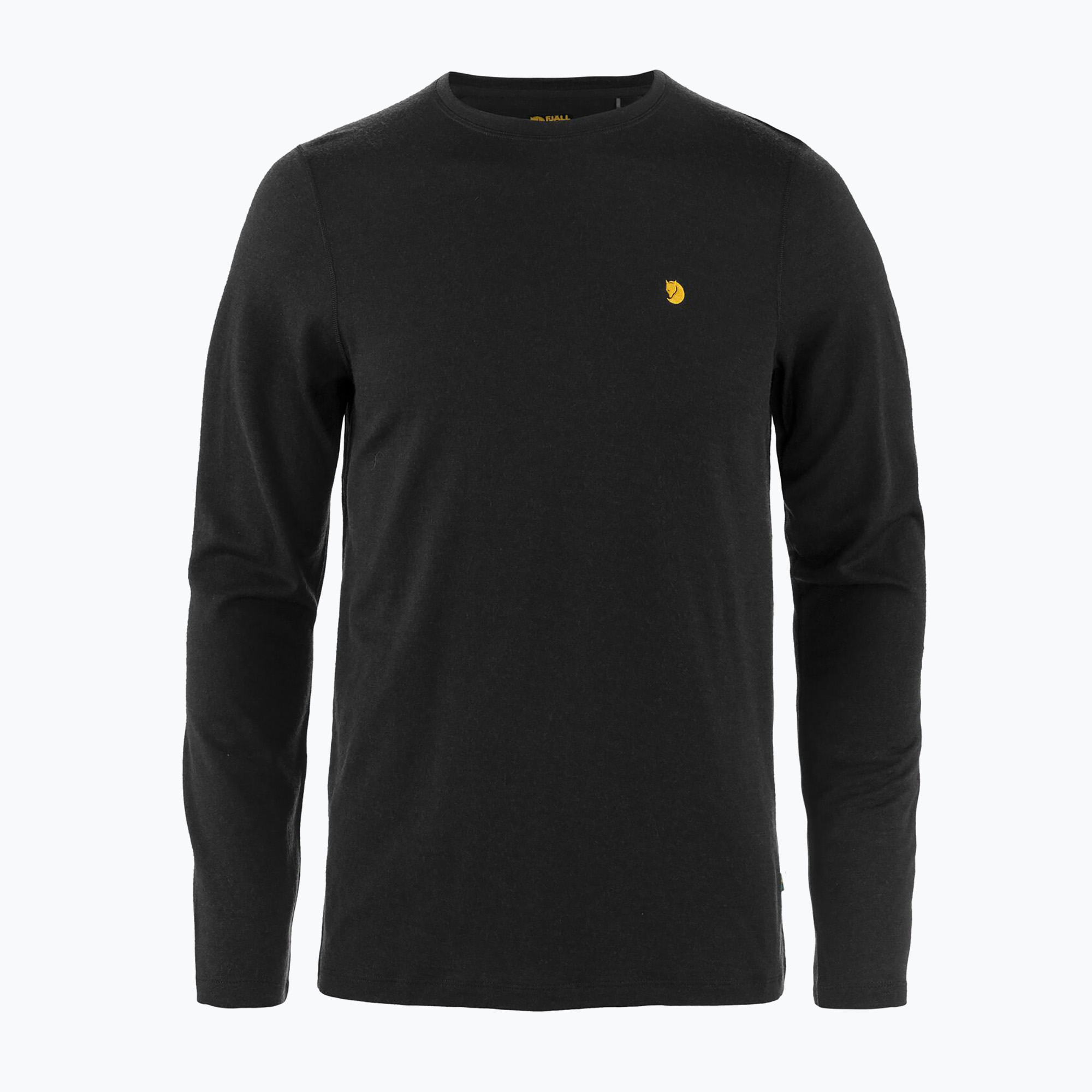 Longsleeve trekkingowy męski Fjällräven Bergtagen Merino black 