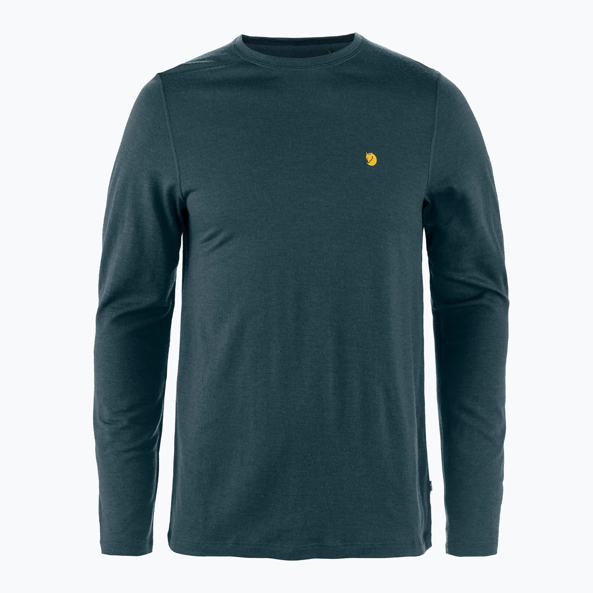 Longsleeve trekkingowy męski Fjällräven Bergtagen Merino mountain blue 