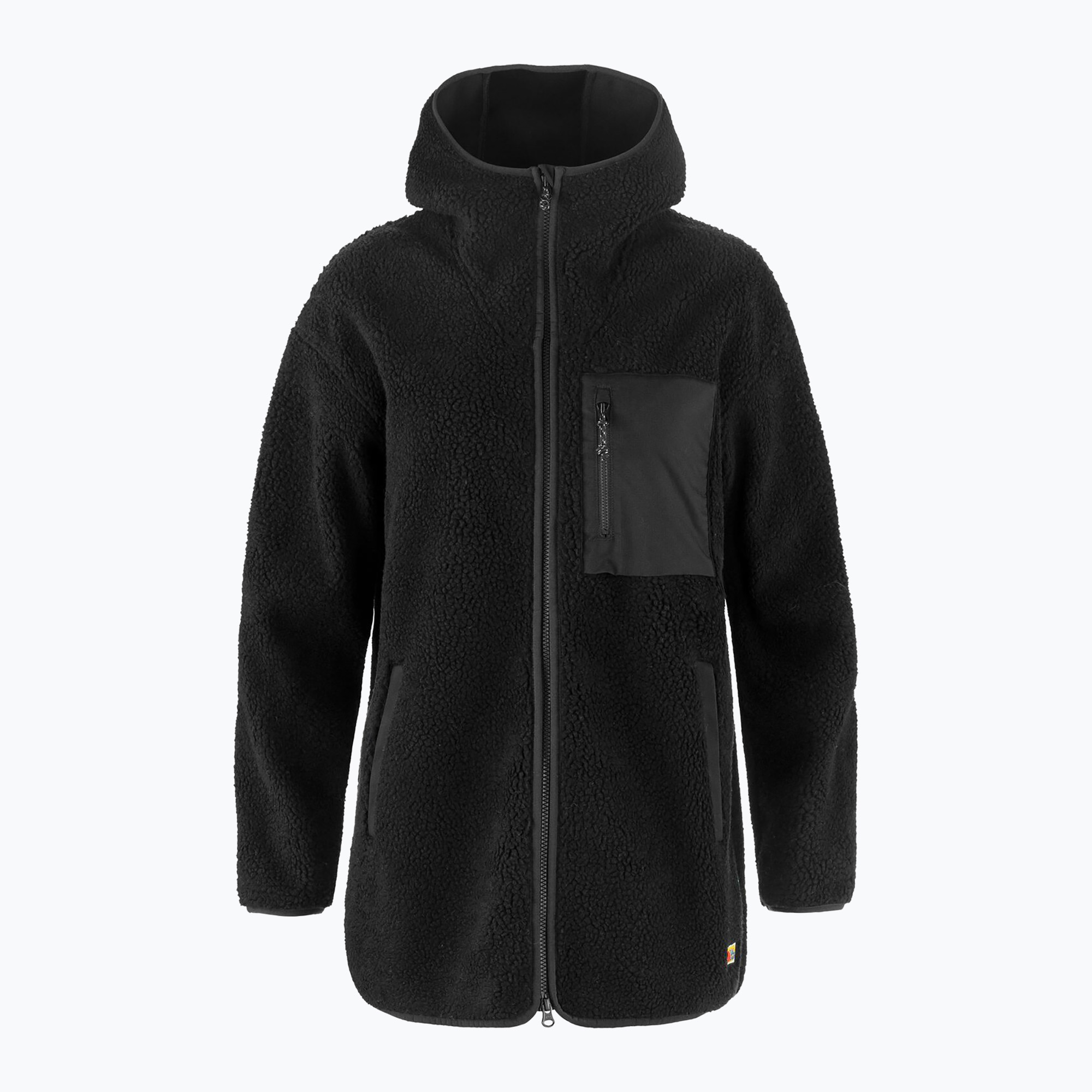 Bluza damska Fjällräven Vardag Pile Fleece Long black 