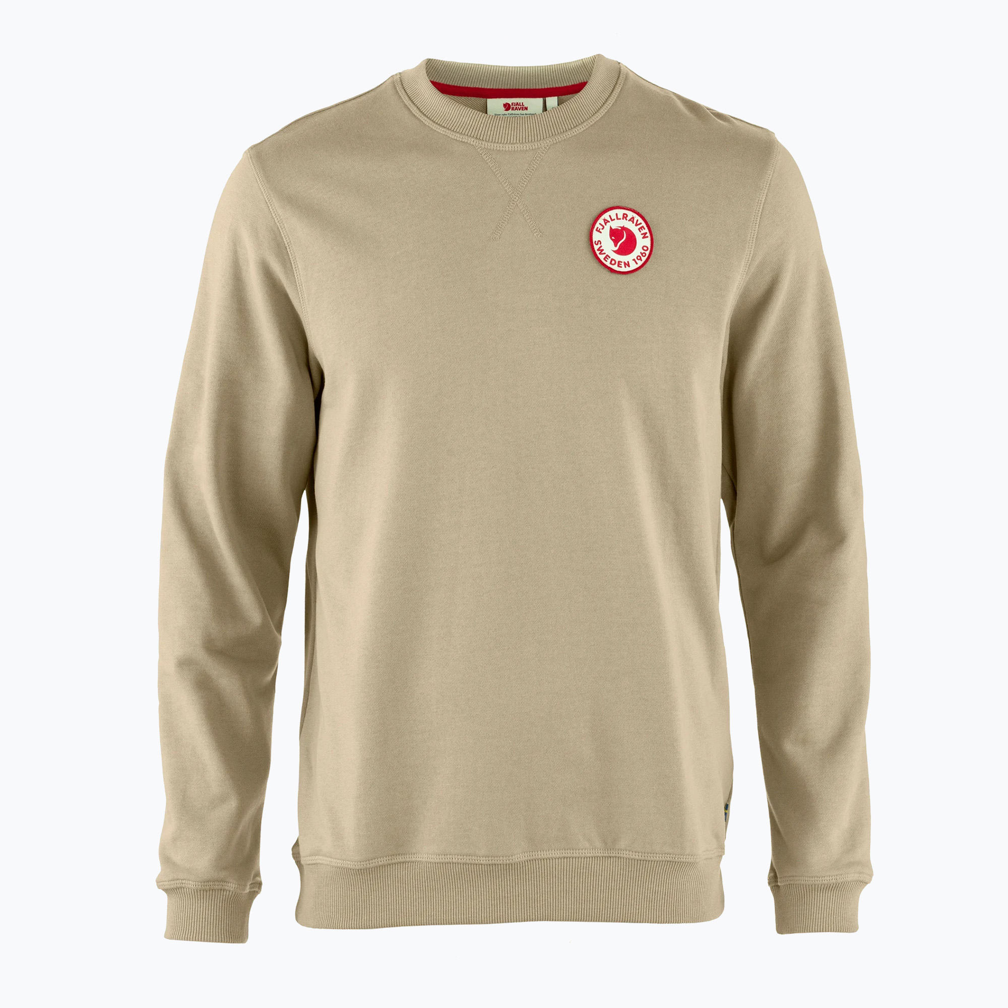 Bluza męska Fjällräven 1960 Logo Badge Sweater fossil 