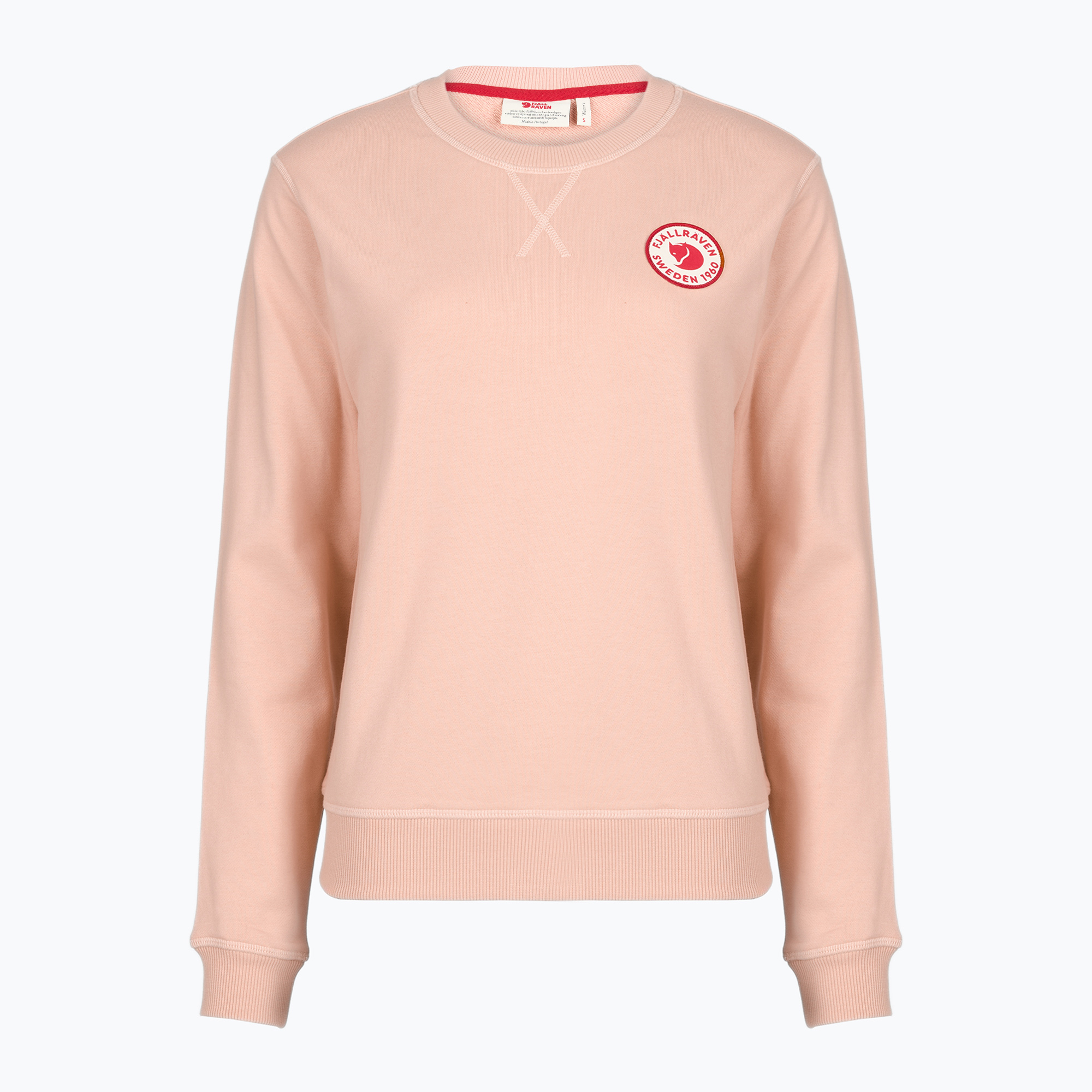 Мъжки суитшърт Fjällräven 1960 Logo Badge Sweater chalk rose