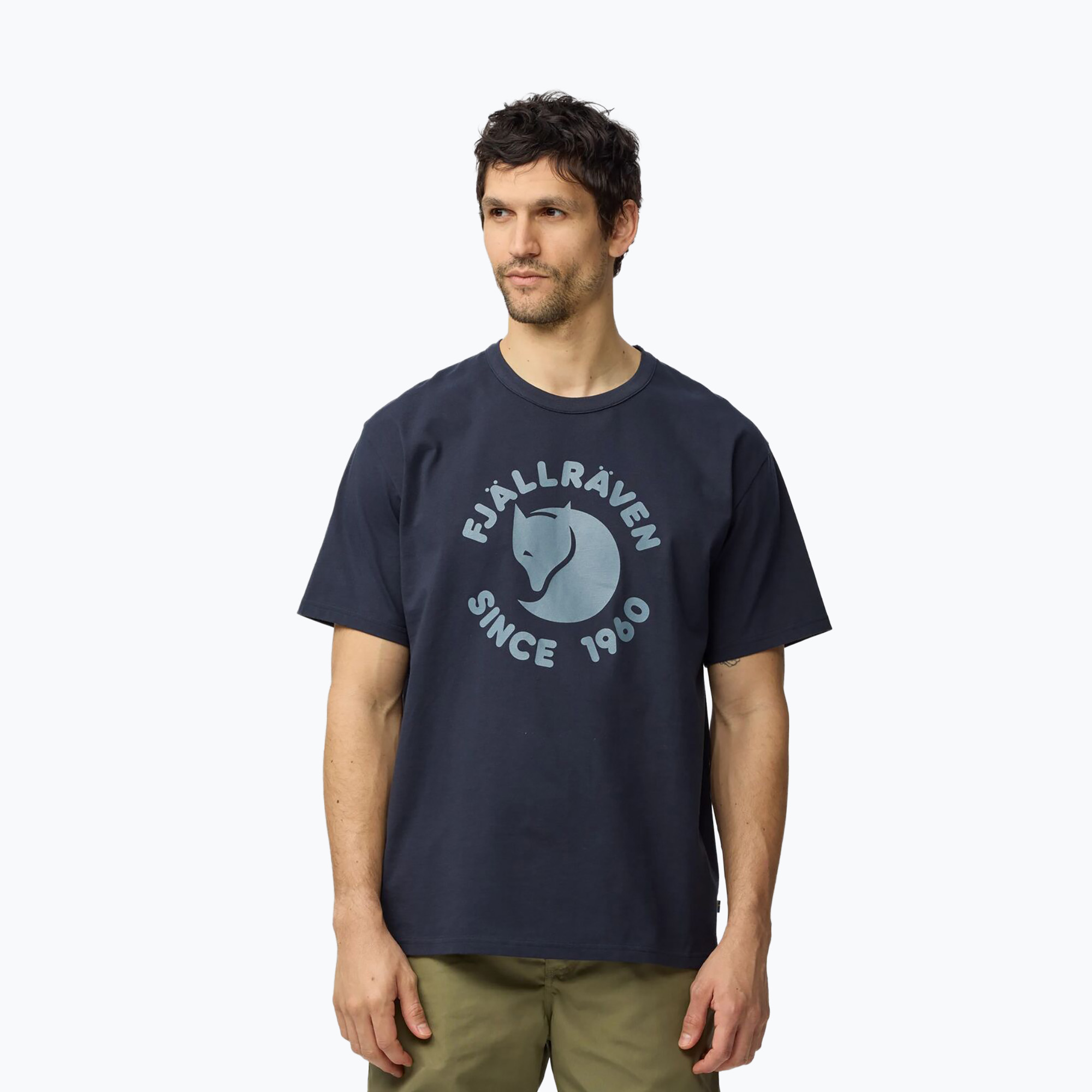 Мъжка тениска Fjällräven Relaxed dark navy
