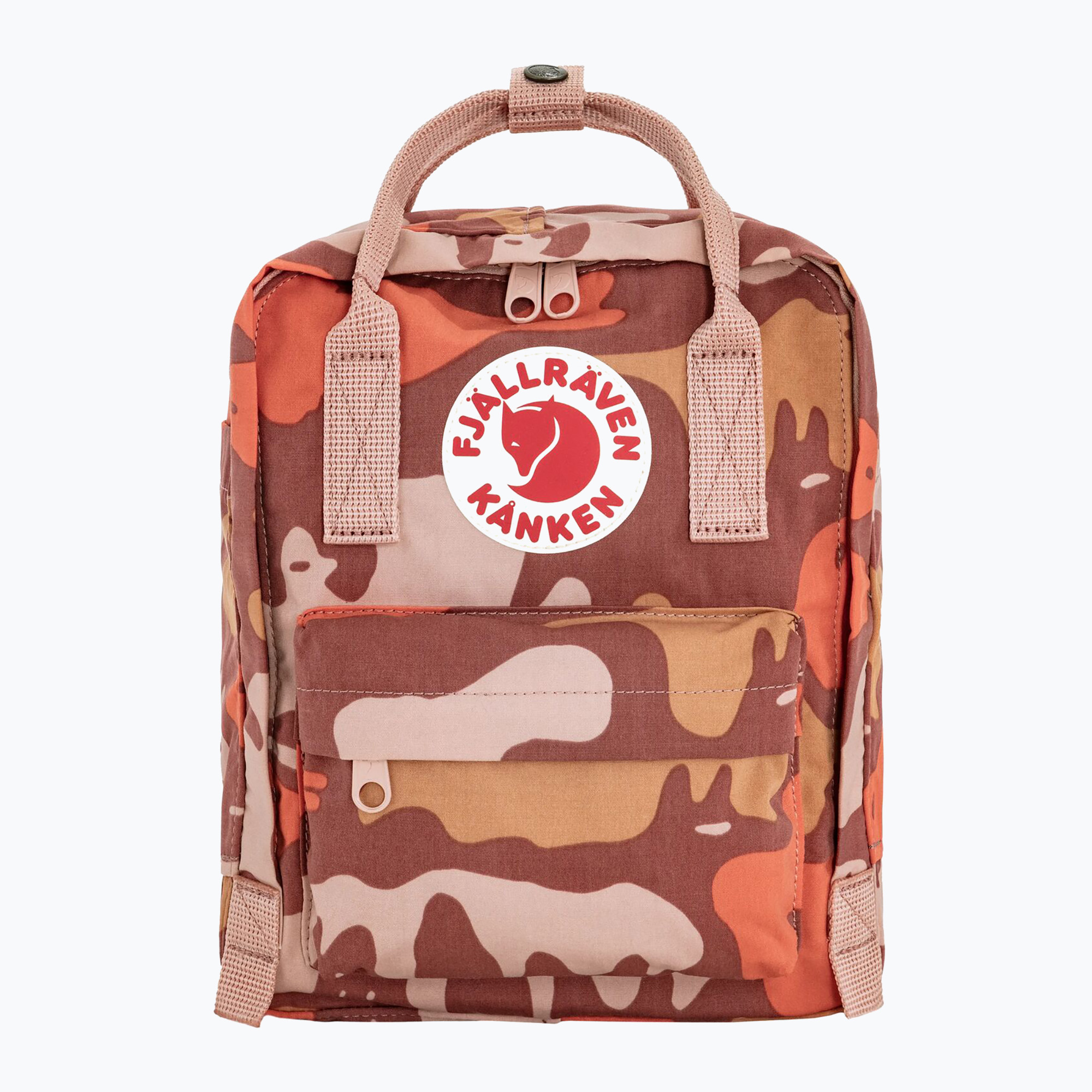 Градска раница Fjällräven Kanken Graphics Mini 7 l chalkrose/hidden animals