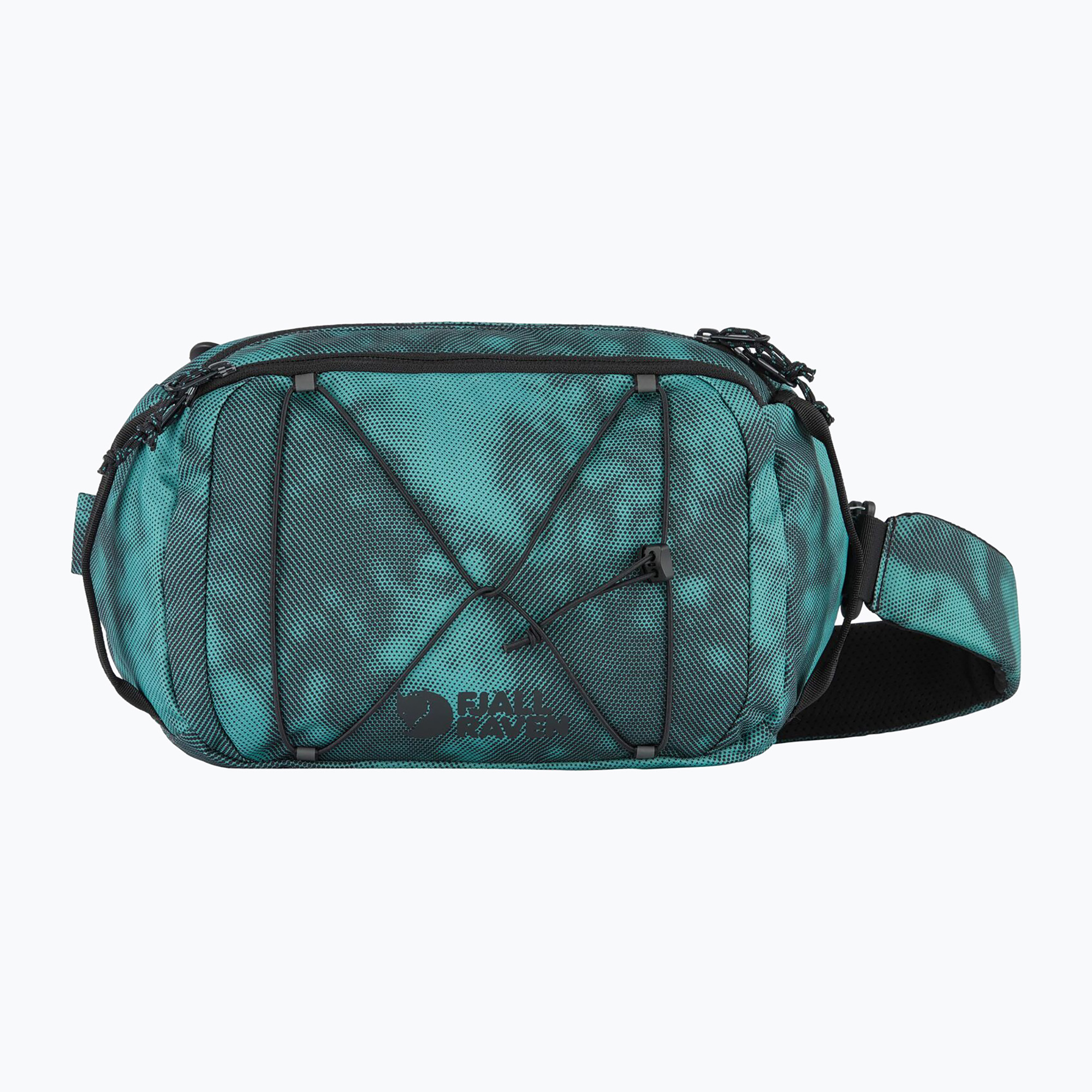 Rucsac de oraș pe umăr Fjällräven Skule Graphics Sling 6 l teal/shade