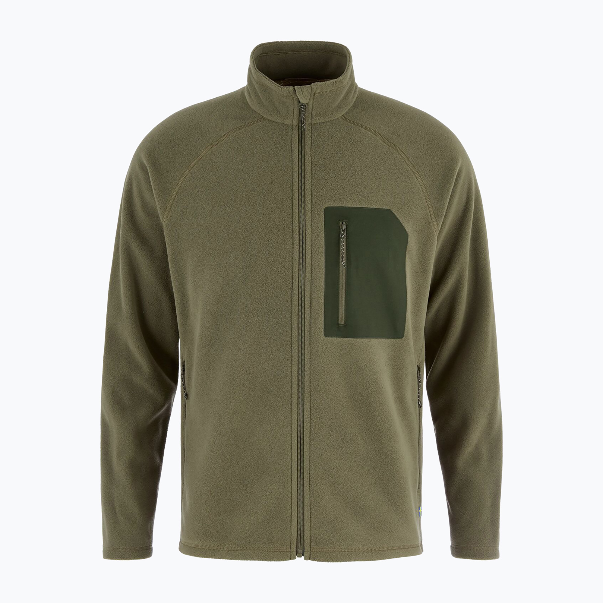 Bluză fleece pentru bărbați Fjällräven Kaipak laurel green/deep forest