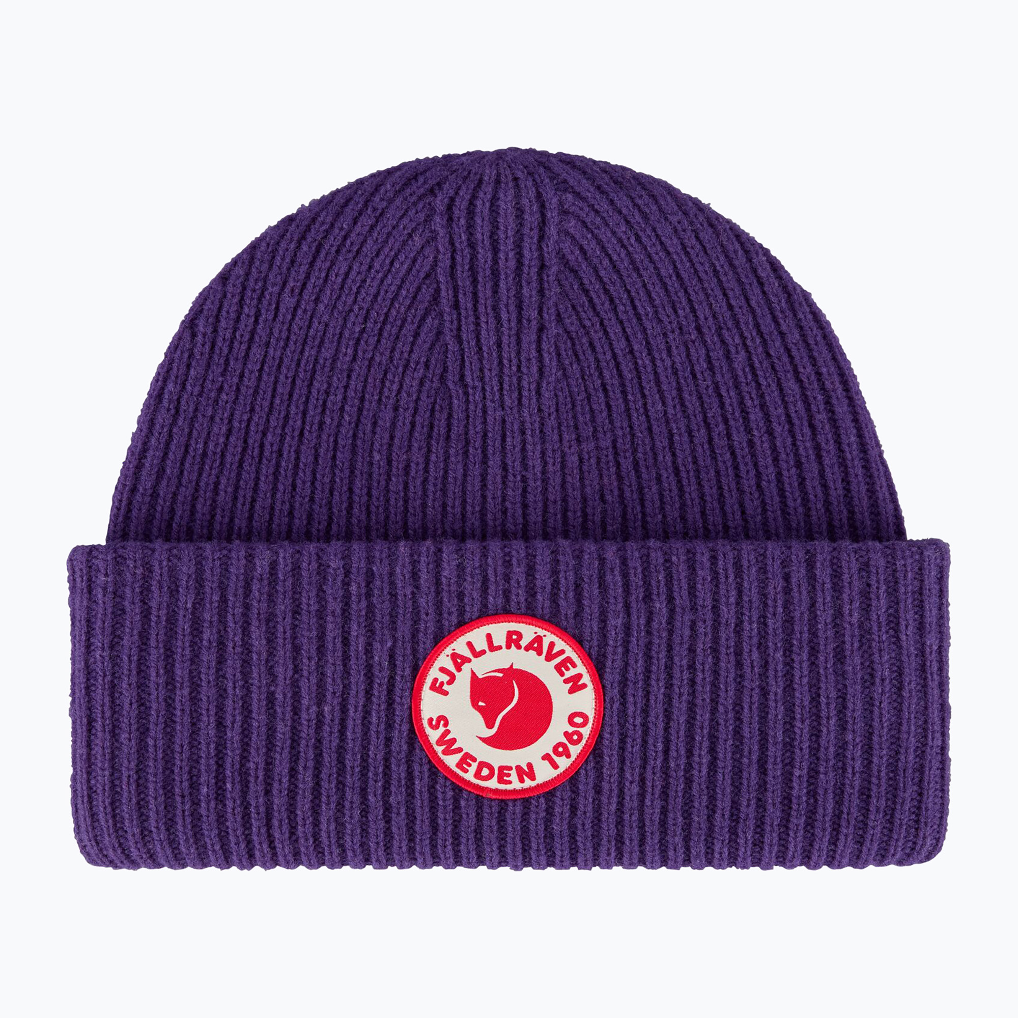 Зимна шапка Fjällräven 1960 Logo Hat dark violet