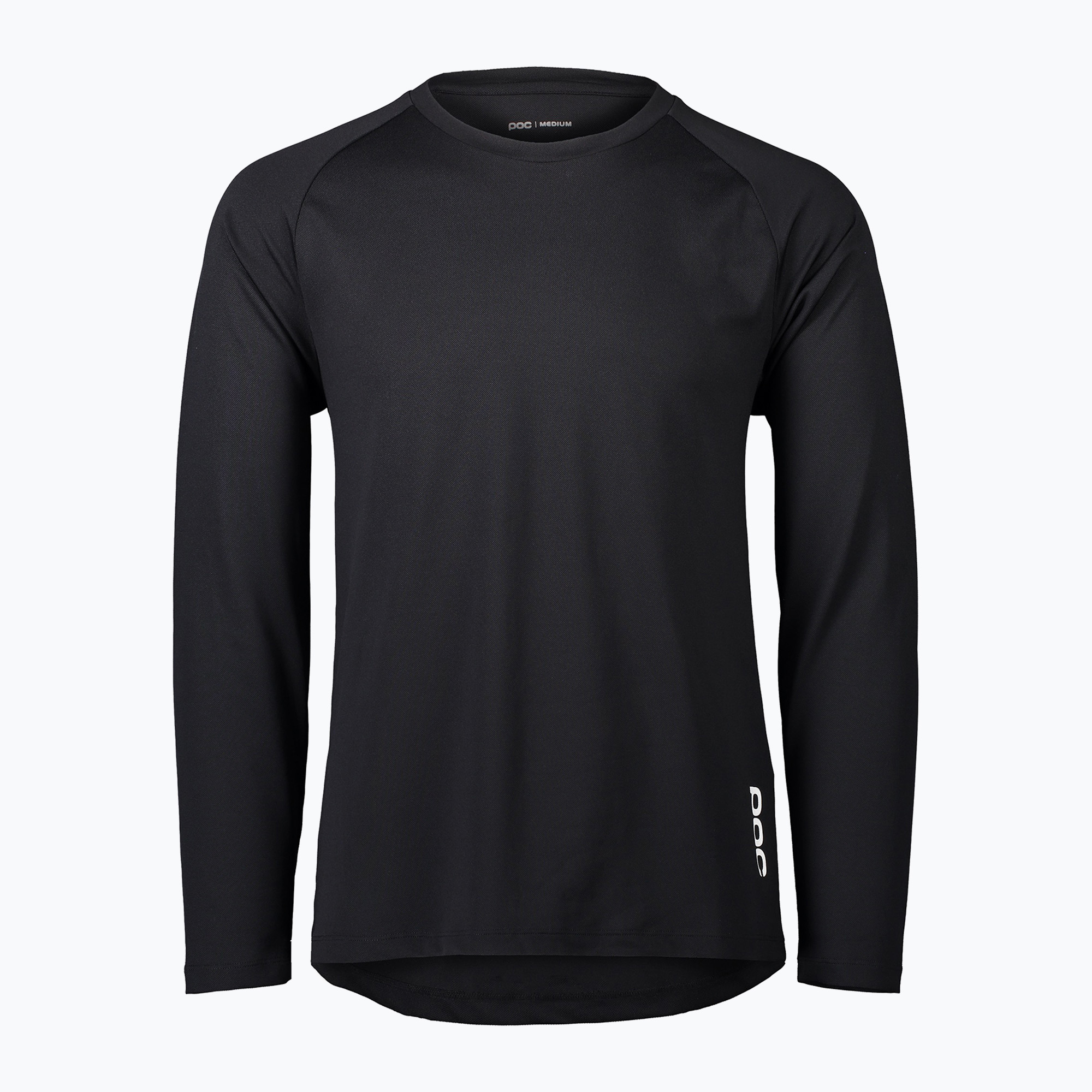 Мъжка блуза с дълъг ръкав за колоездене POC DH Jersey carbon black
