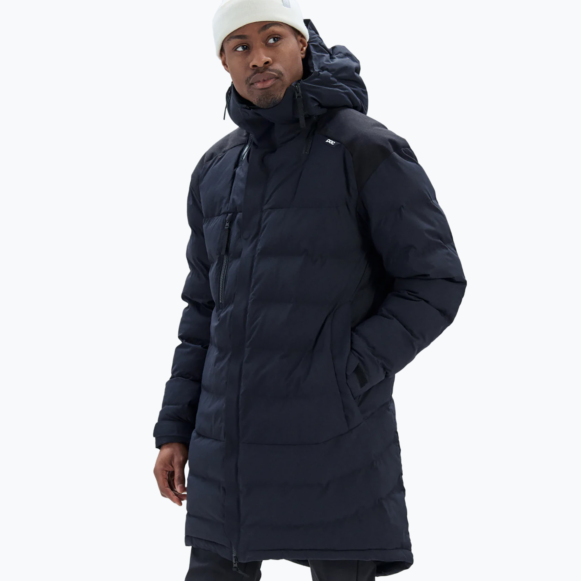 Płaszcz puchowy męski POC Loft Parka uranium black 