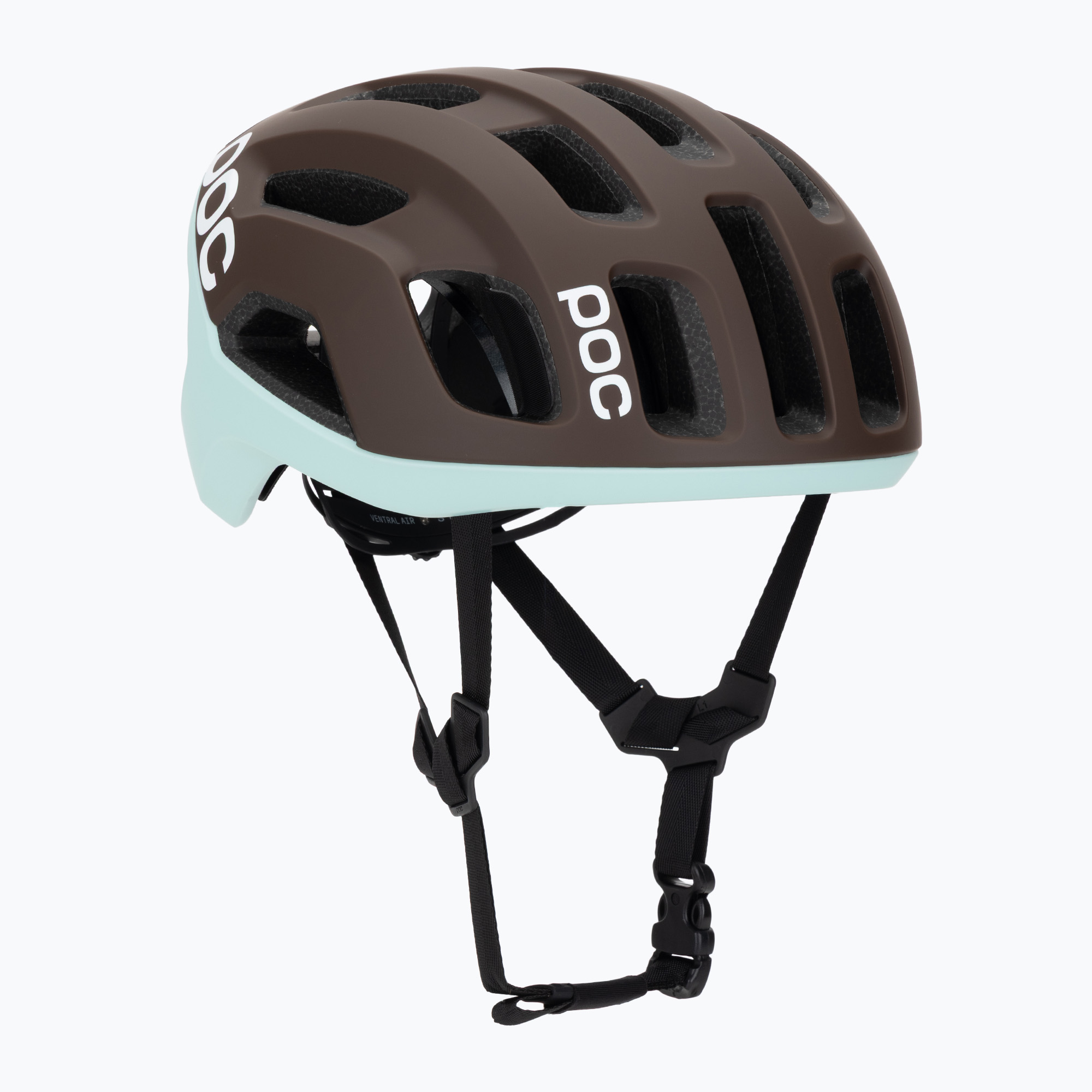 Cască de ciclism POC Ventral Air MIPS bronzite brown matt/lazurite blue matt