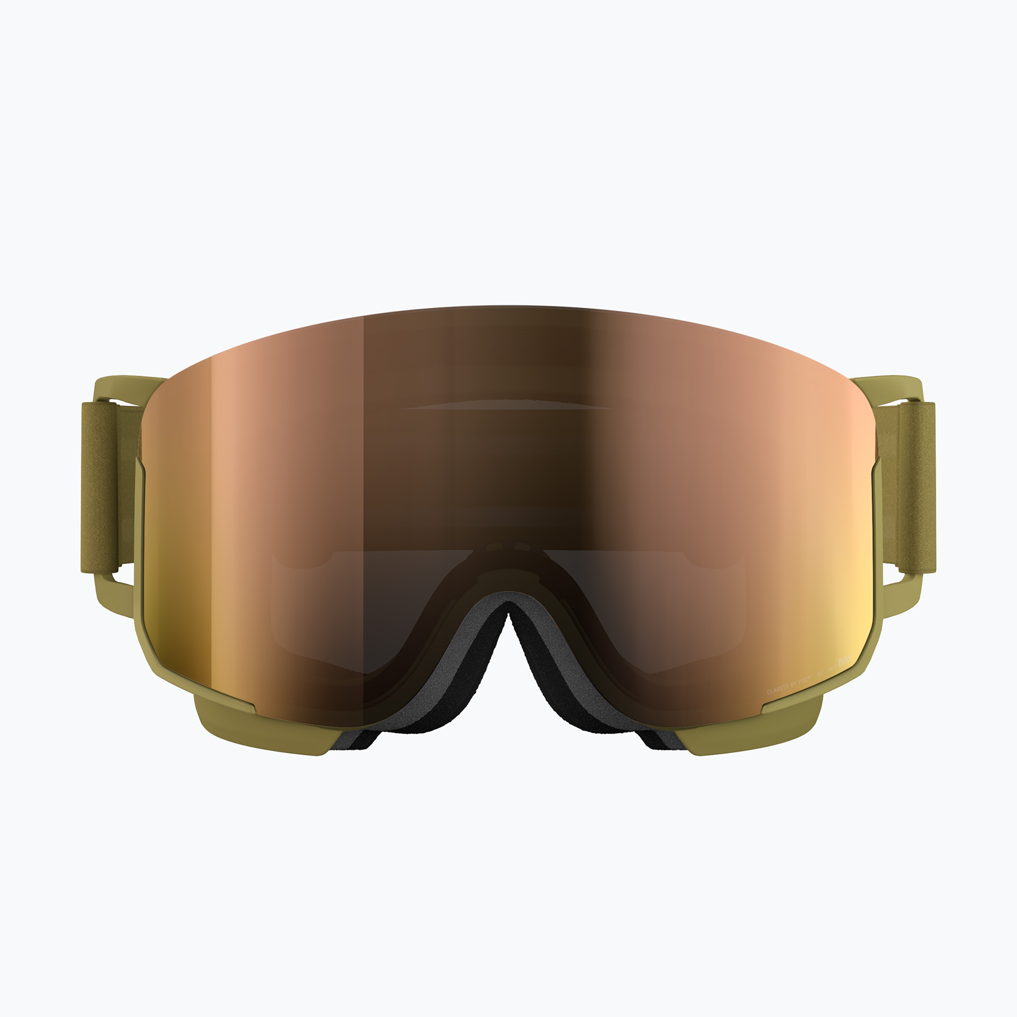 Скиорскa маска POC Nexal olivine green/partly sunny rose gold