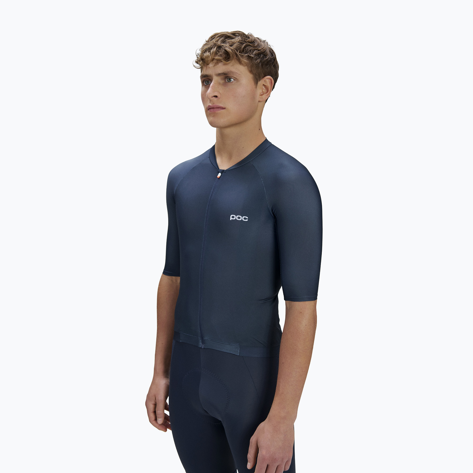 Мъжка тениска за колоездене POC Pristine apatite navy