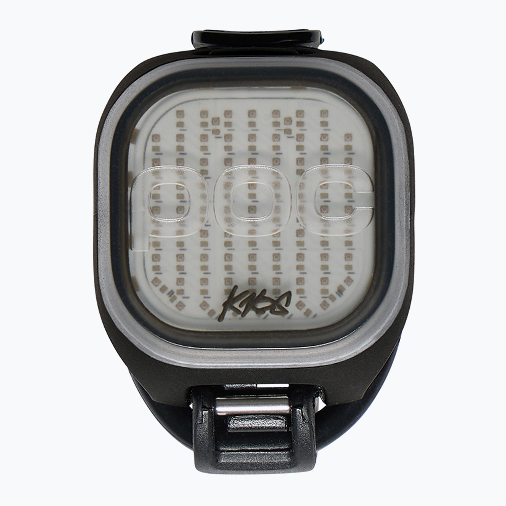 Велосипедна лампа за каска POC Knog Mini Helmet Light uranium black