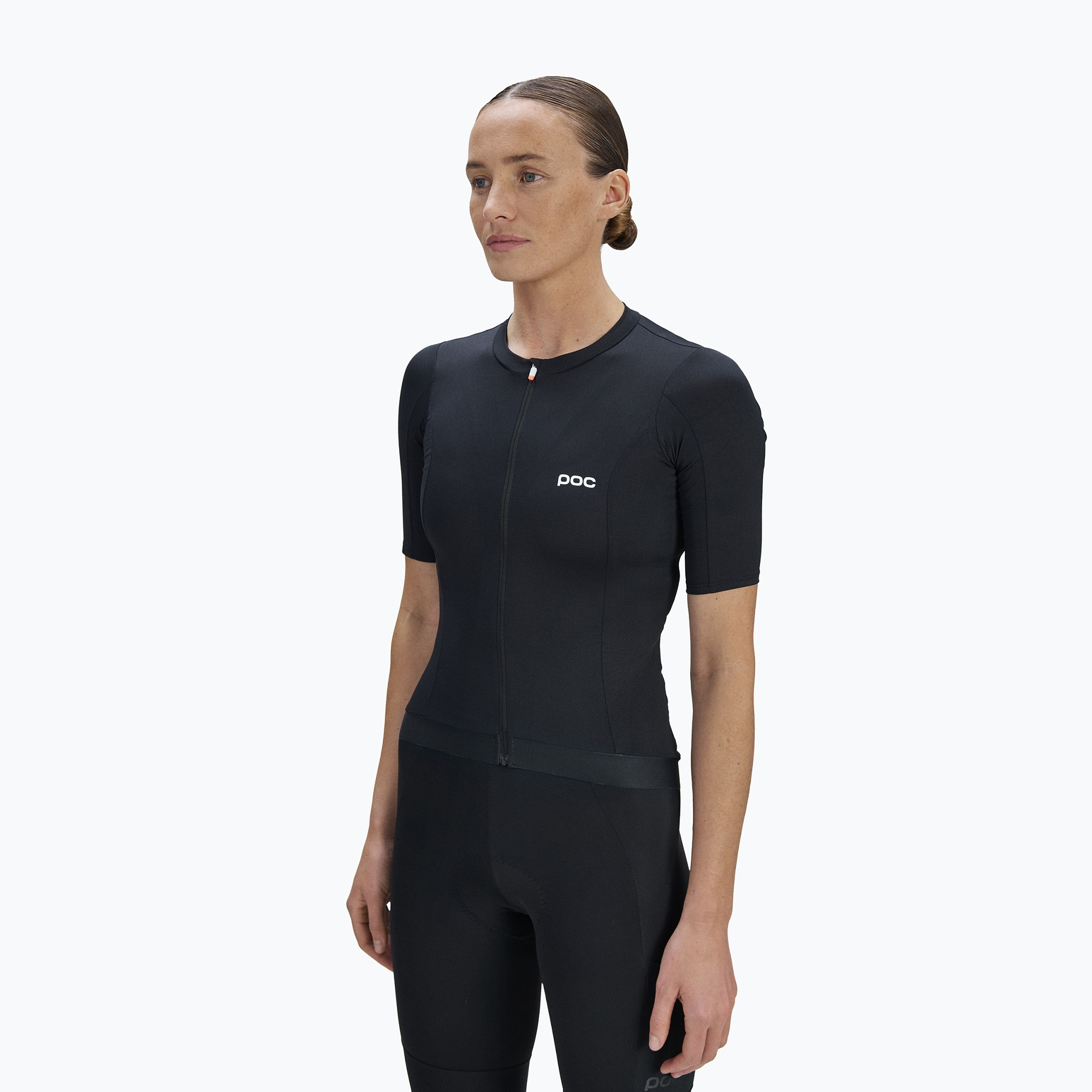 Дамска тениска за колоездене POC Cadence Jersey uranium black