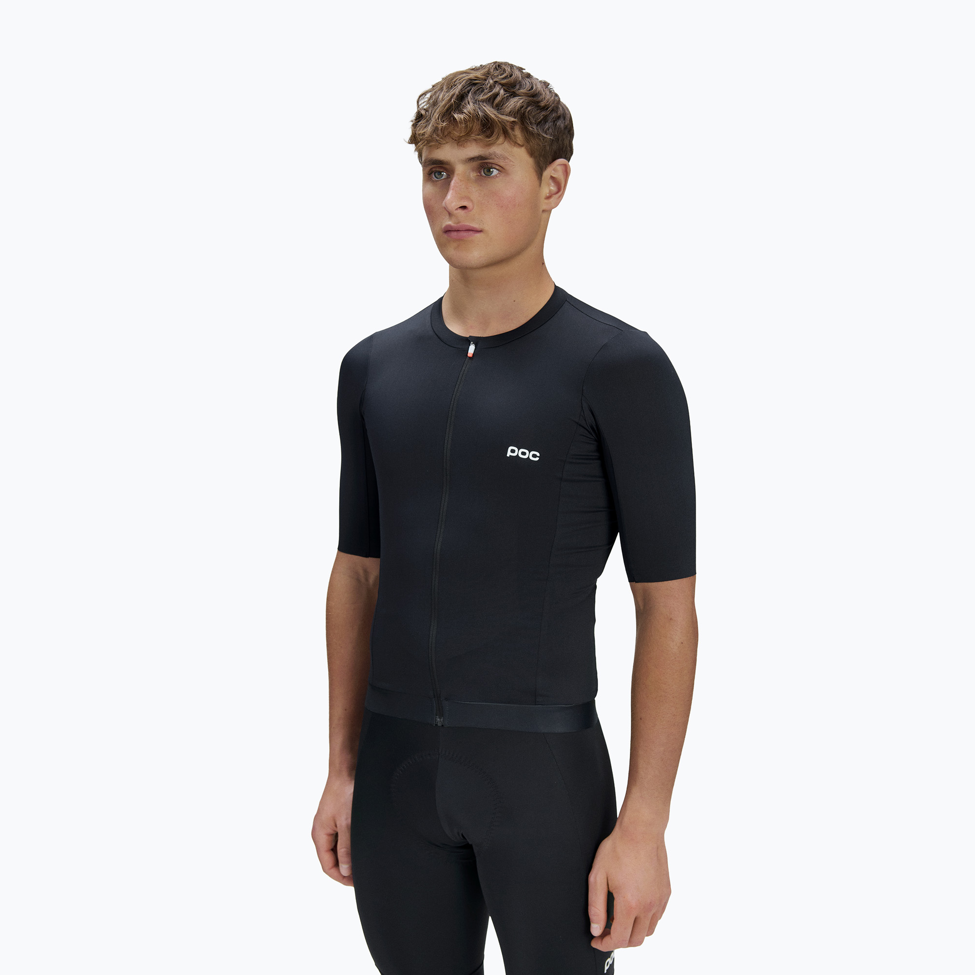 Мъжка тениска за колоездене POC Cadence Jersey uranium black
