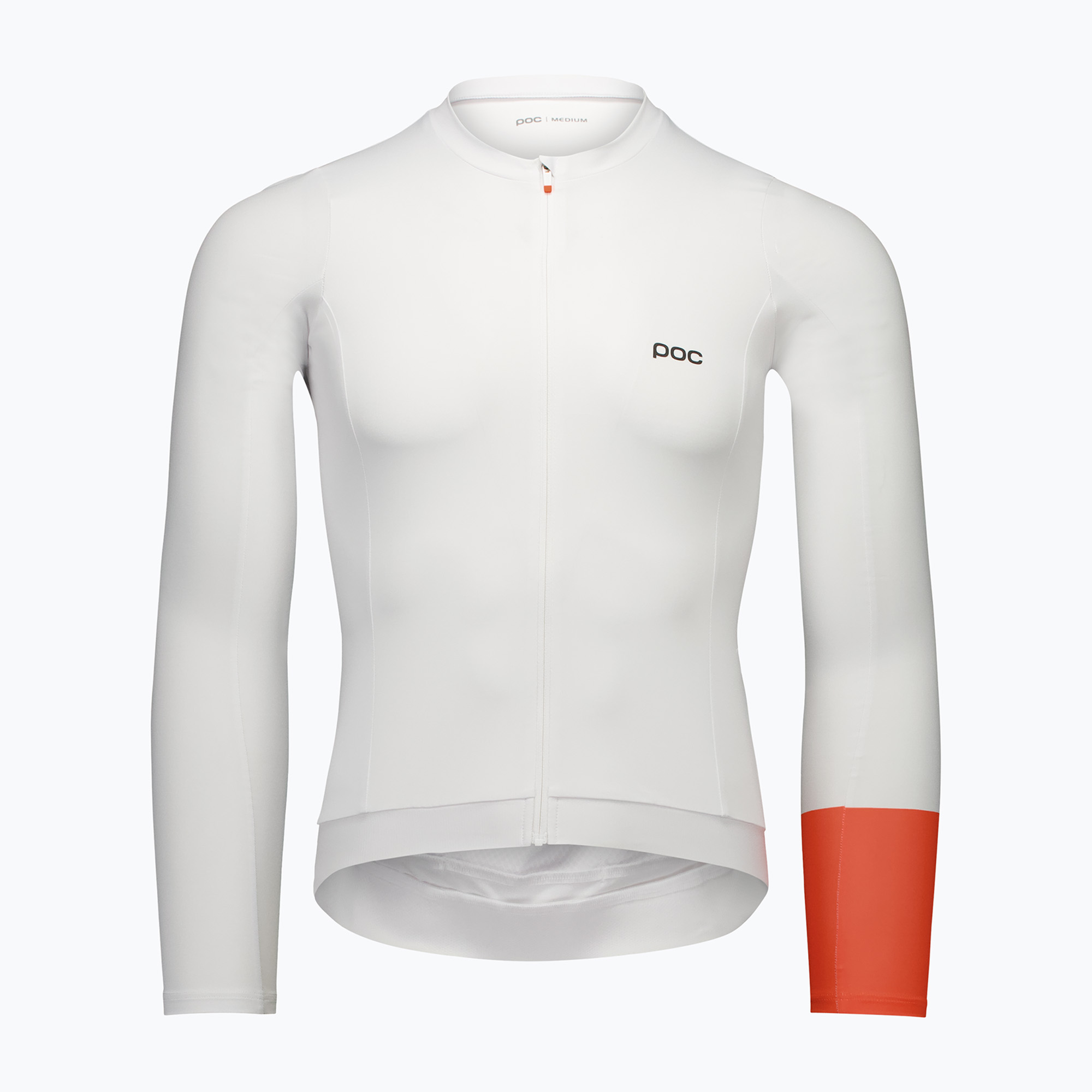 Мъжка блуза с дълъг ръкав за колоездене POC Cadence Jersey hydrogen white