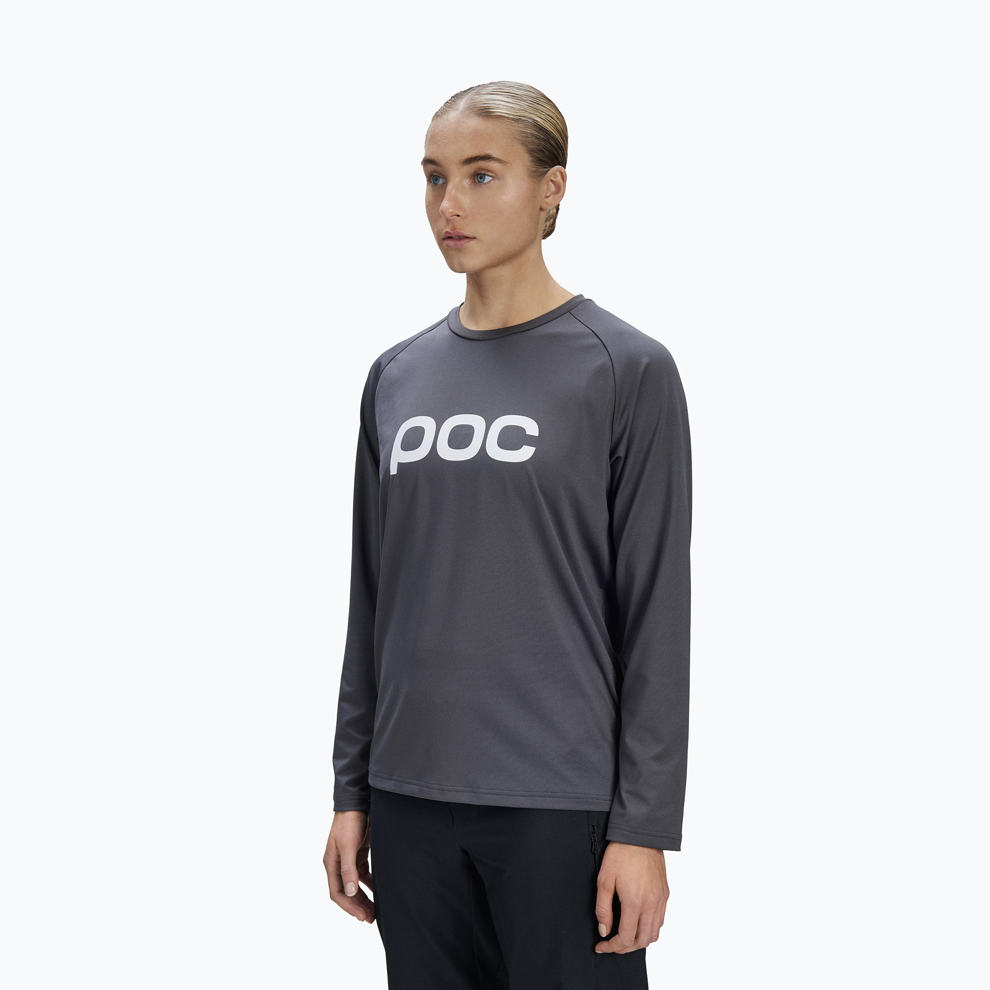Дамска блуза с дълъг ръкав за колоездене POC Reform Enduro Jersey sylvanite grey