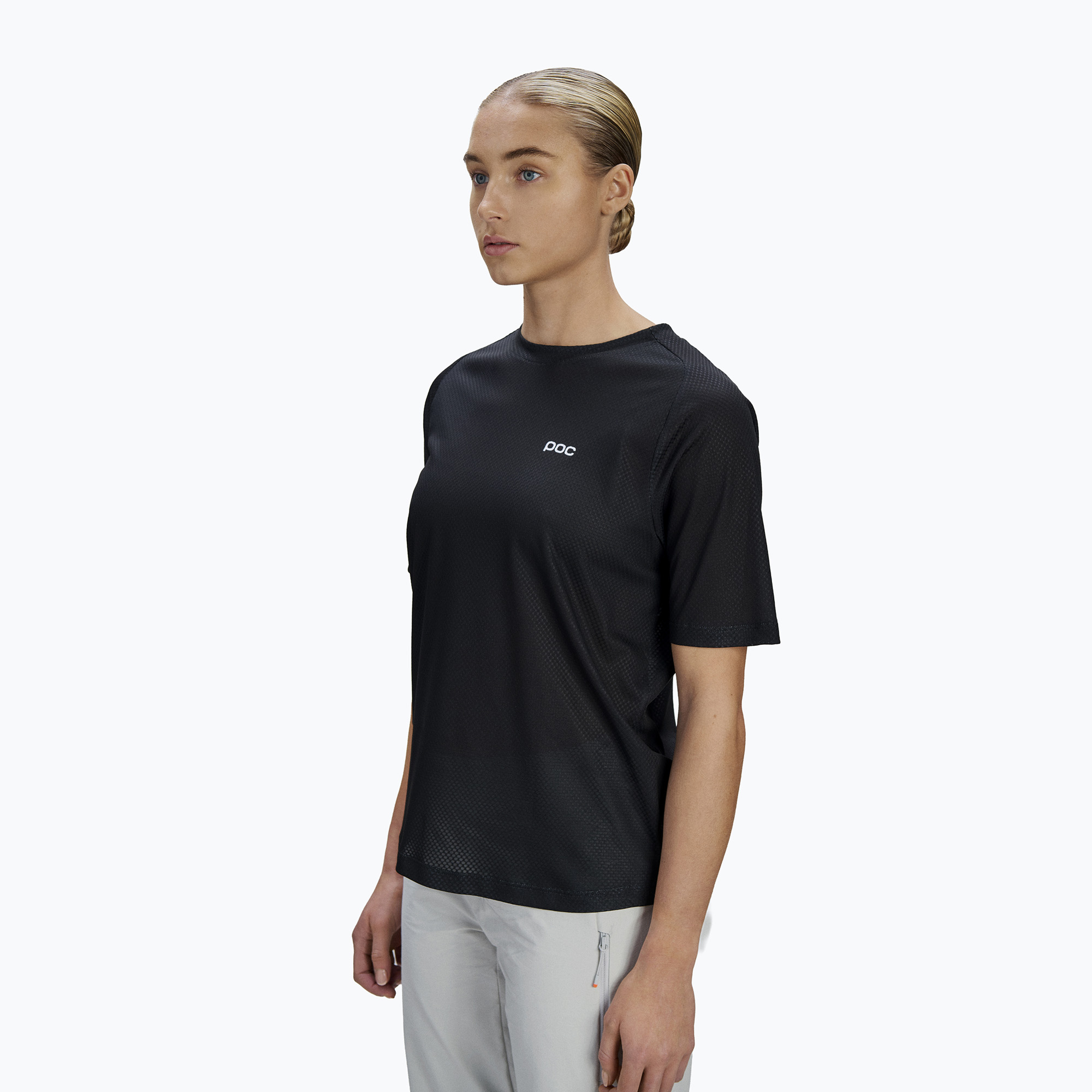 Дамска тениска за колоездене POC Motion Air uranium black