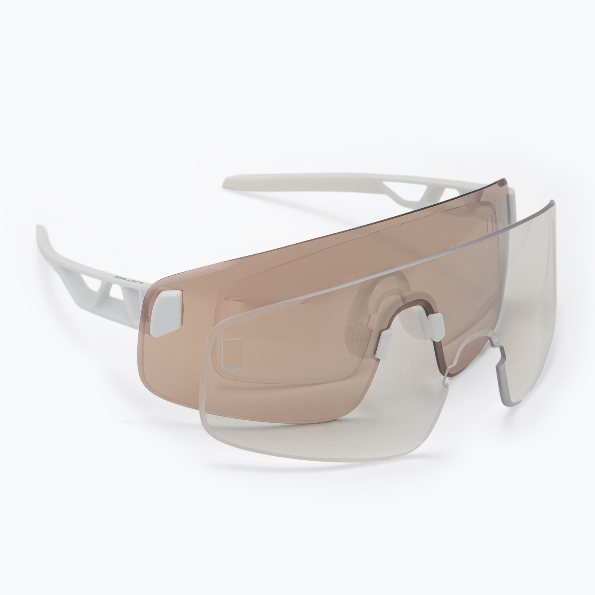 Occhiali da sole POC Elicit Toric hydrogen white/clarity trail/partly sunny silver (Elicit Toric EL1004)