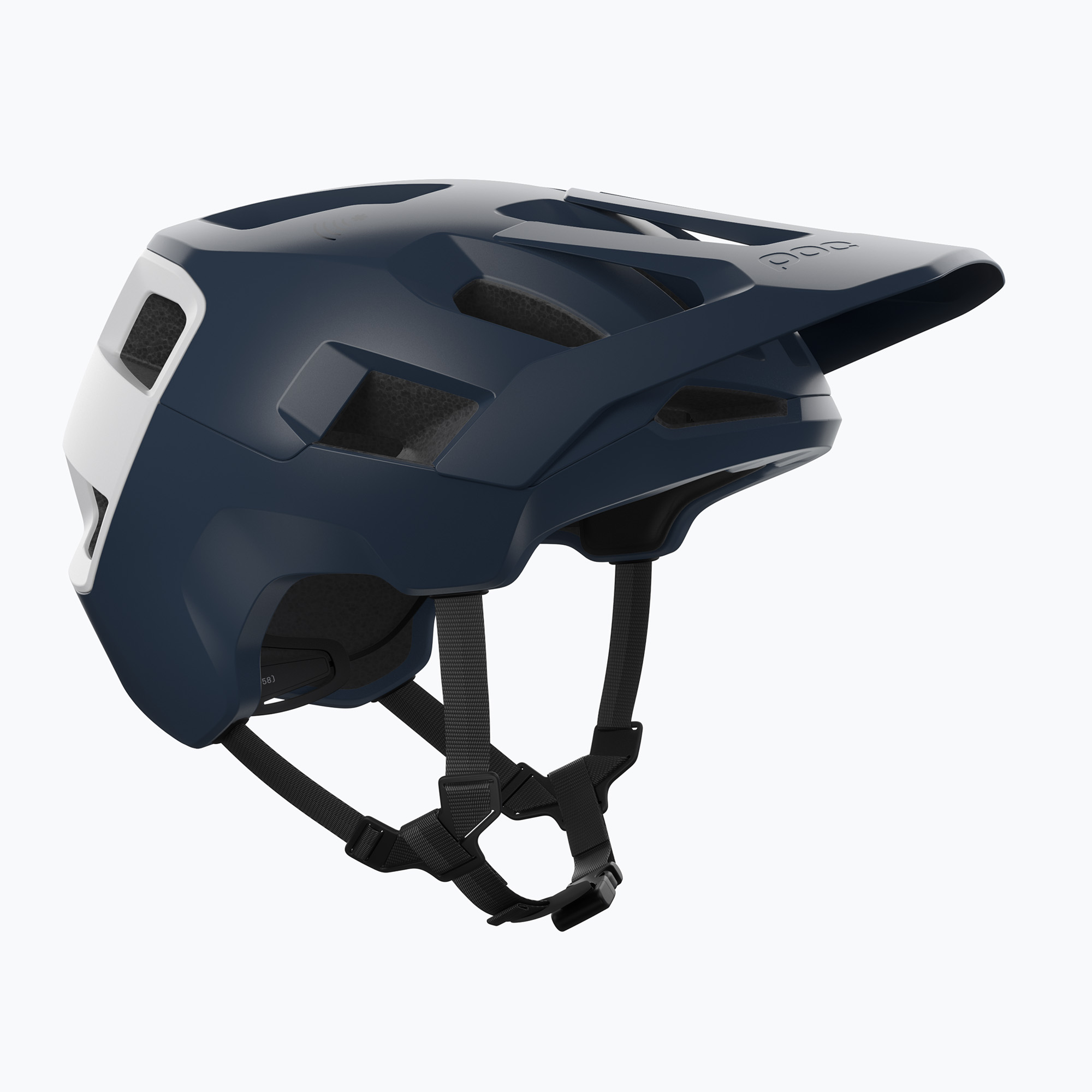 Cască de bicicletă POC Kortal Race MIPS apatite navy matt/hydrogen white matt (Kortal Race MIPS 10521)
