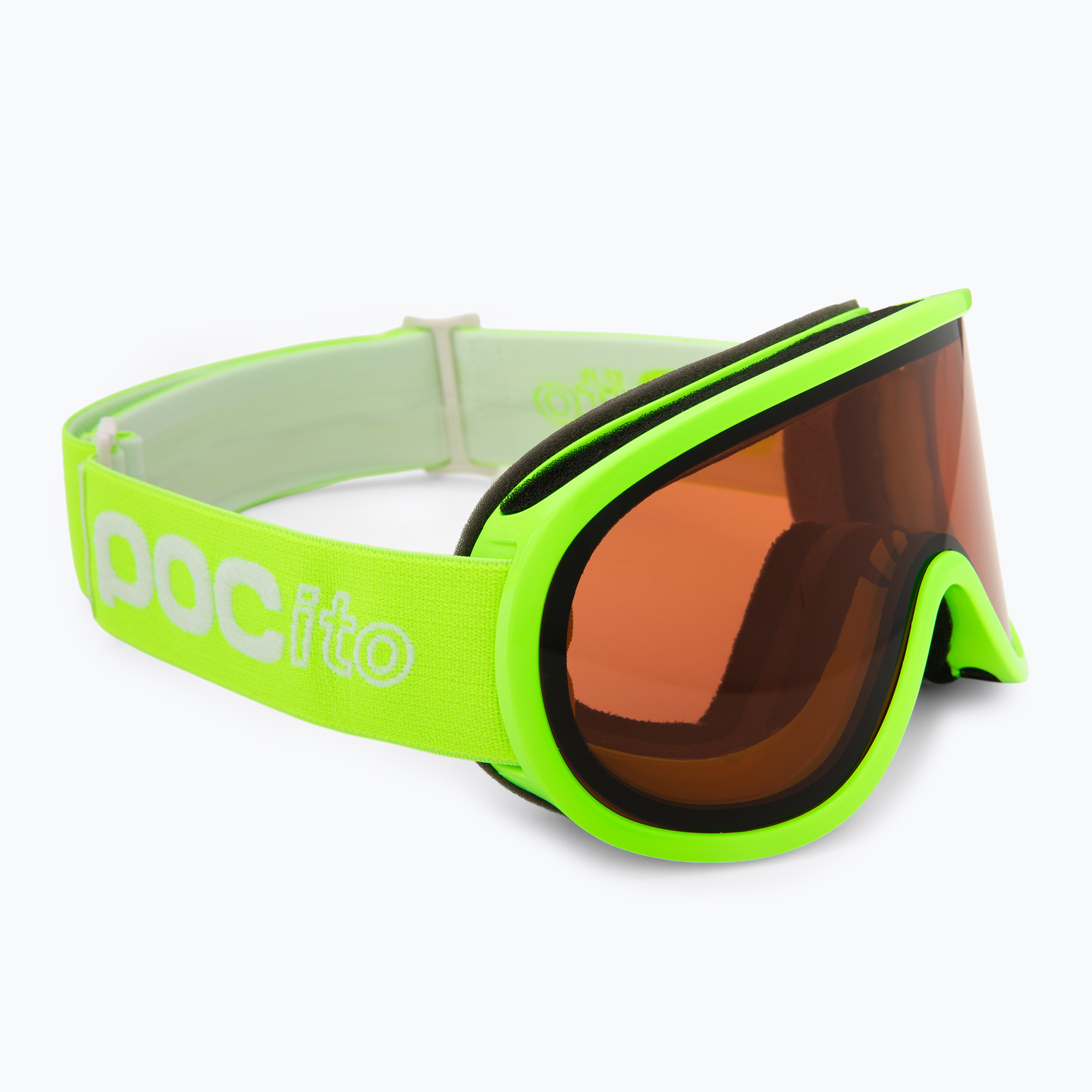 Dětské lyžařské brýle POC POCito Retina Jr S2 fluorescent yellow/green/partly sunny light orange