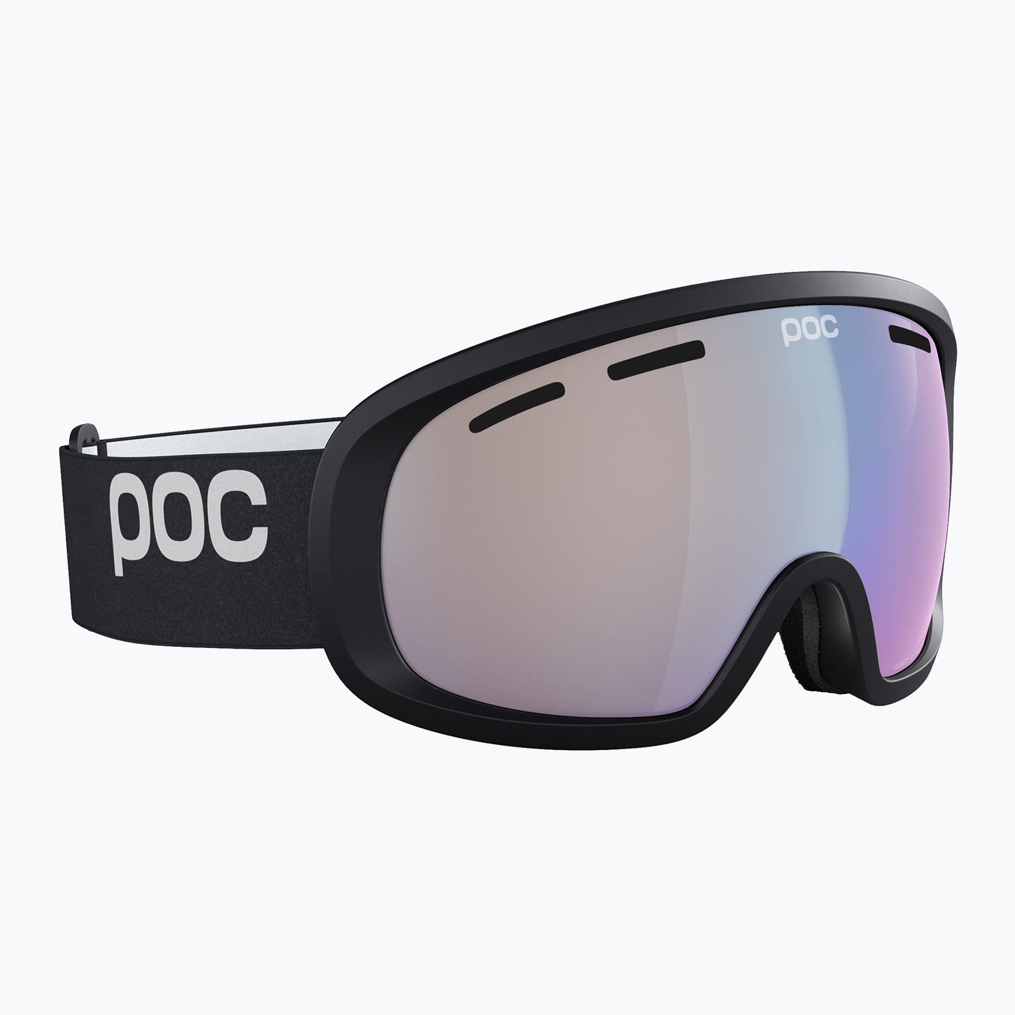 Skibrille POC Fovea Mid Photochromic uranium black/photochromic/changeable sky blue