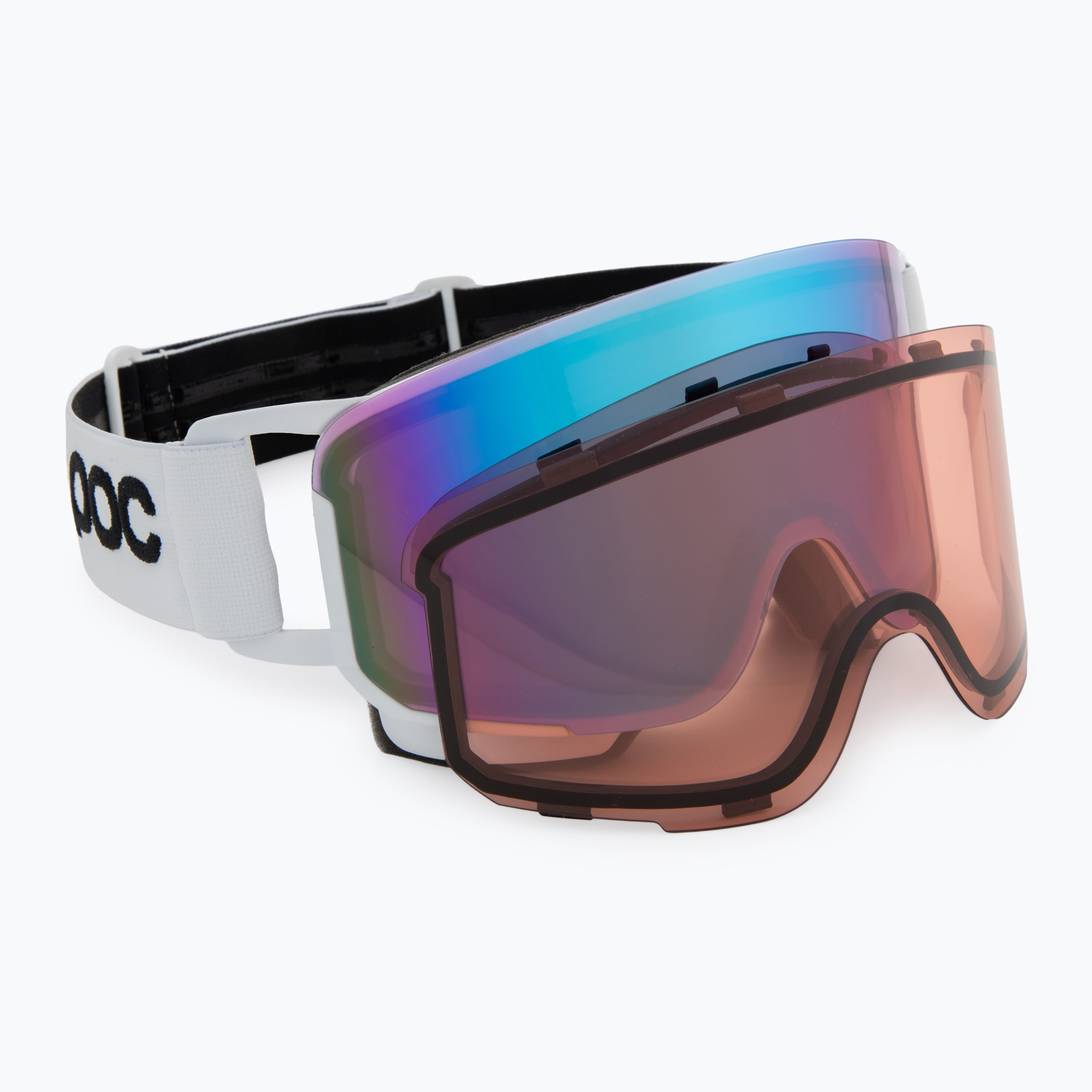 Ochelari de schi  POC Nexal hydrogen white/partly sunny blue