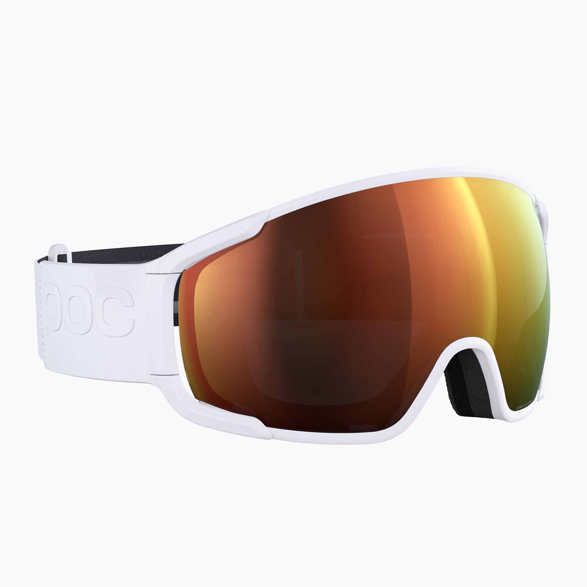 Ochelari de schi POC Zonula hydrogen white/partly sunny orange